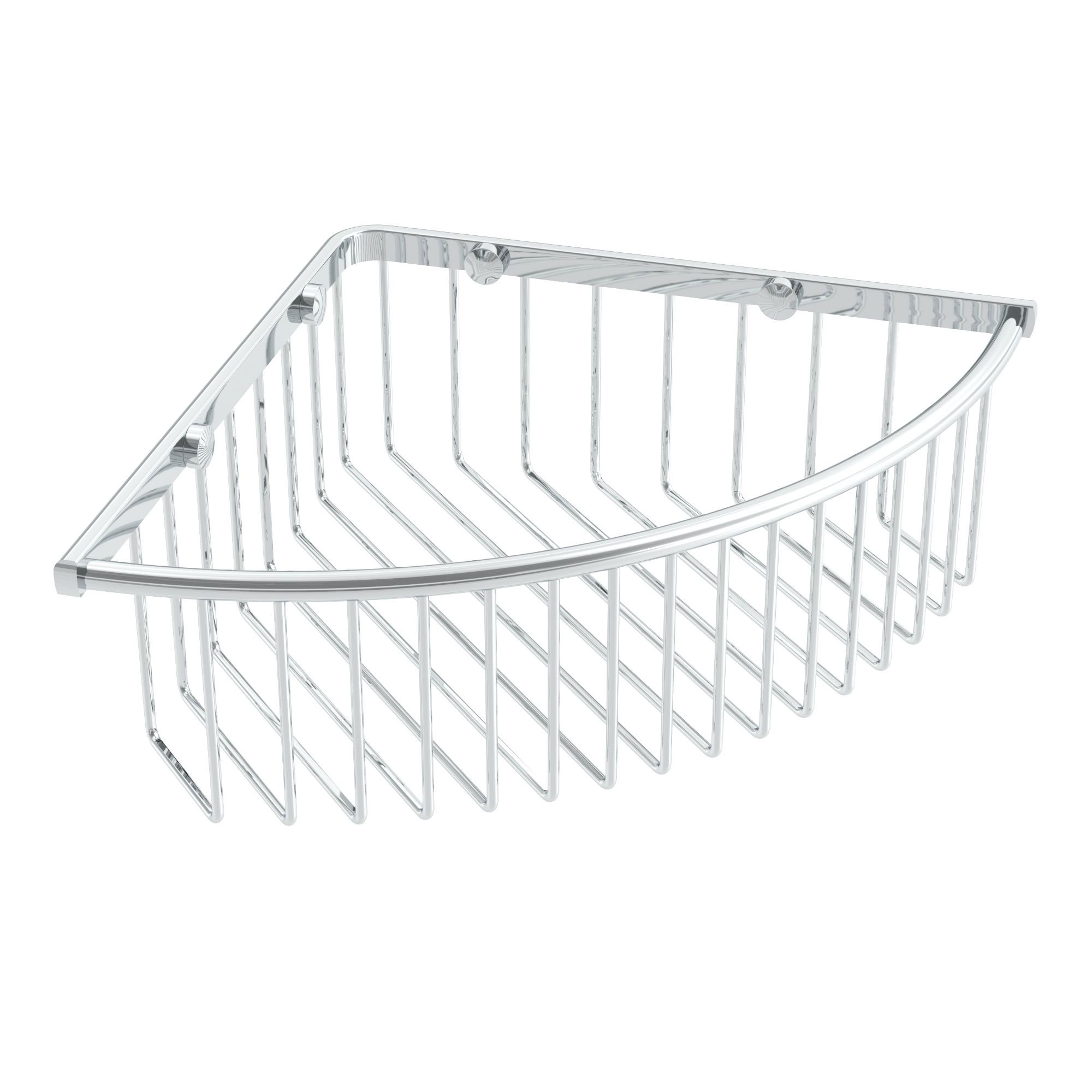 ICO Bath V93163 Corner Shower Basket - Chrome