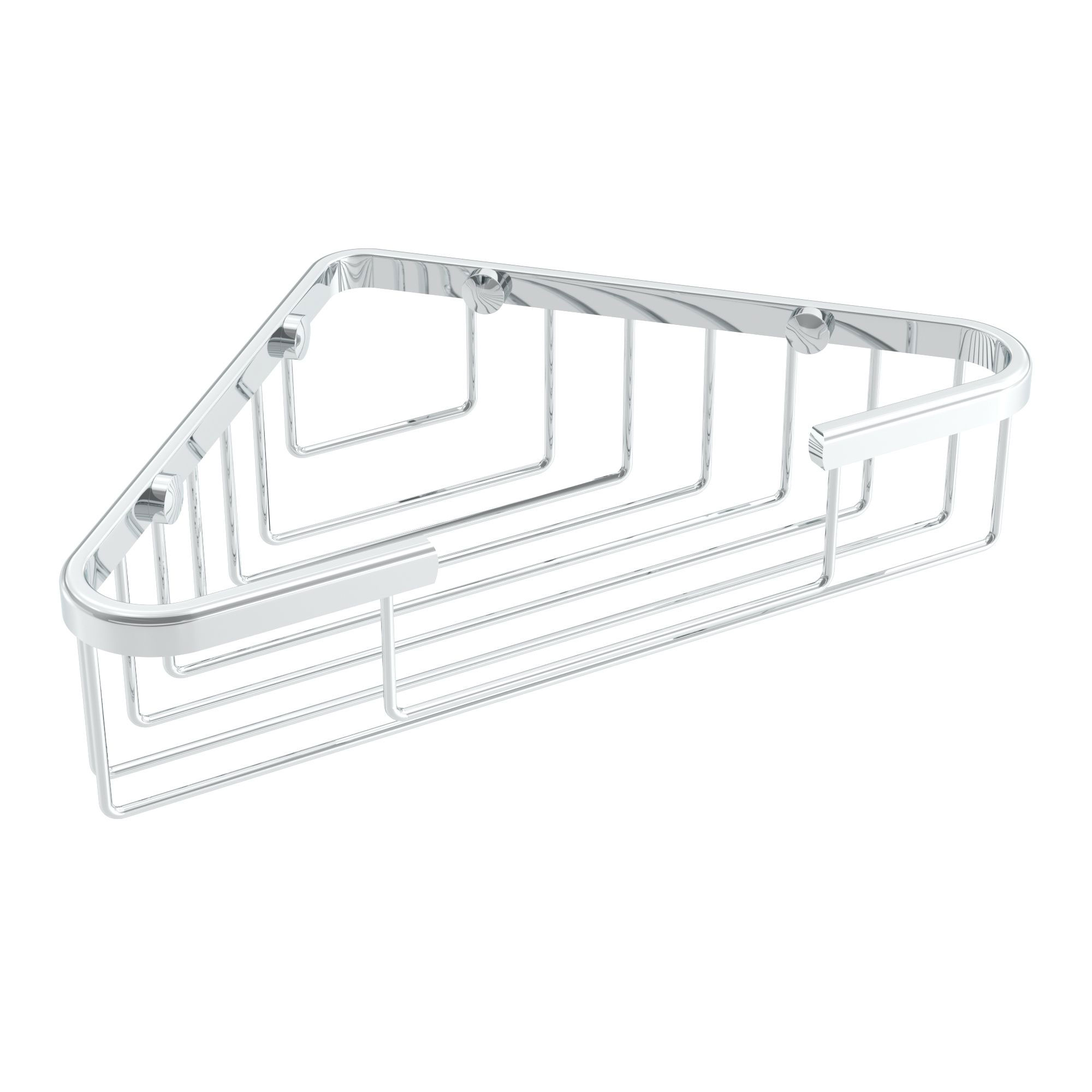 ICO Bath V93173 Corner Shower Basket - Chrome