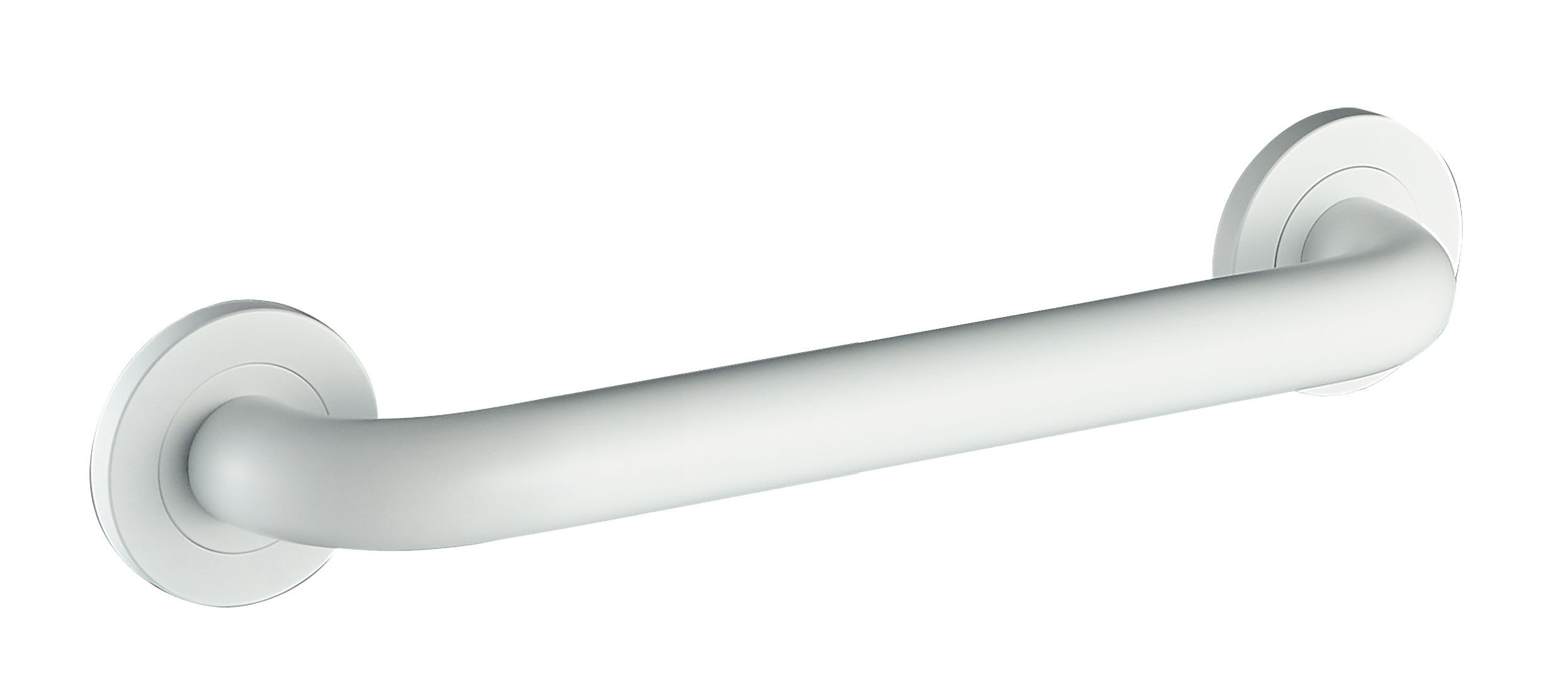 ICO Bath V94132 12" Round Grab Bar - Matte White