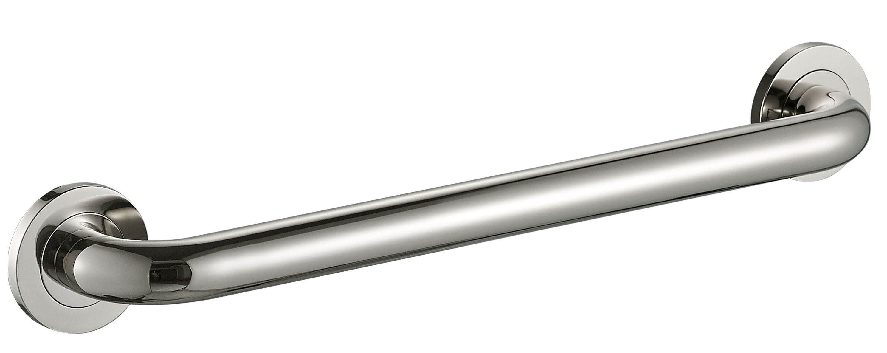 ICO Bath V94156 24" Round Grab Bar - Polished Nickel