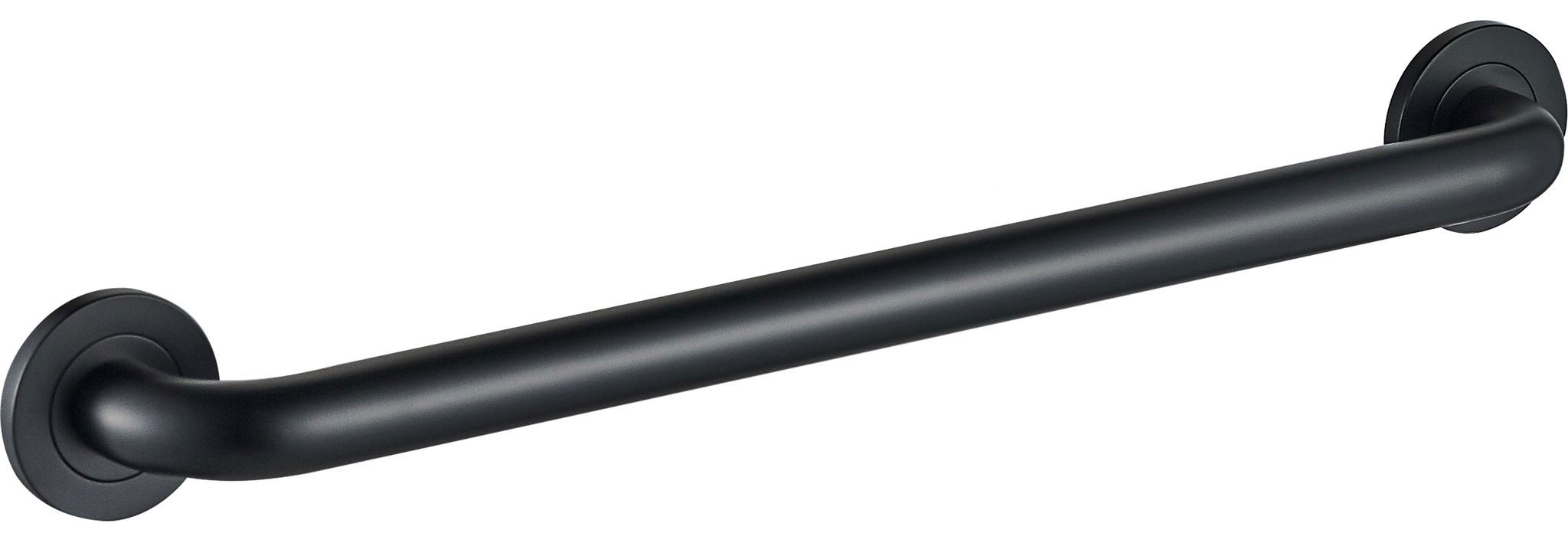 ICO Bath V94165 30" Round Grab Bar - Matte Black