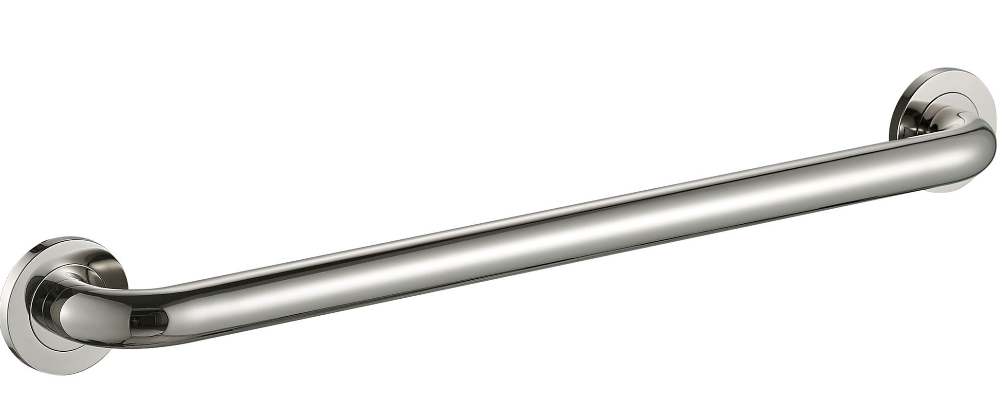 ICO Bath V94166 30" Round Grab Bar - Polished Nickel