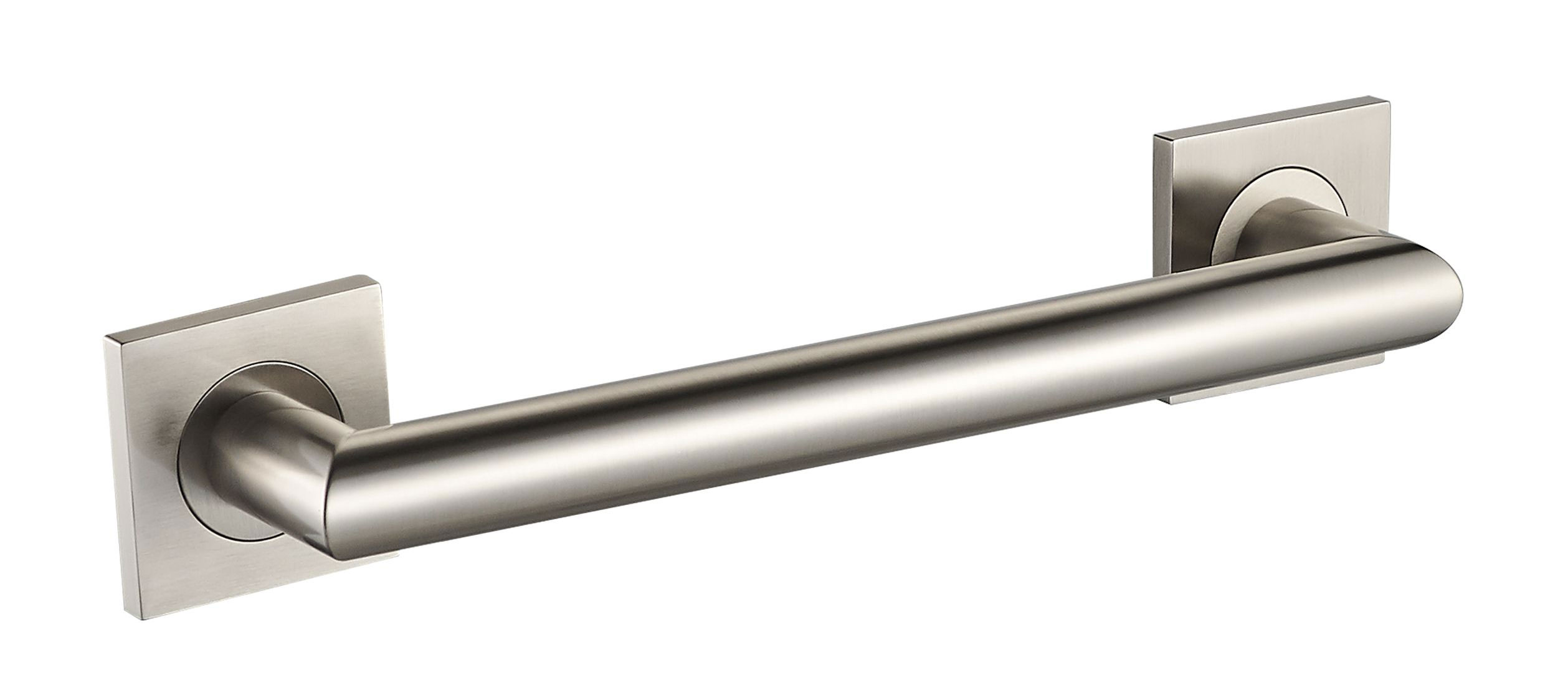 ICO Bath V94334 12" Crater Grab Bar - Brushed Nickel