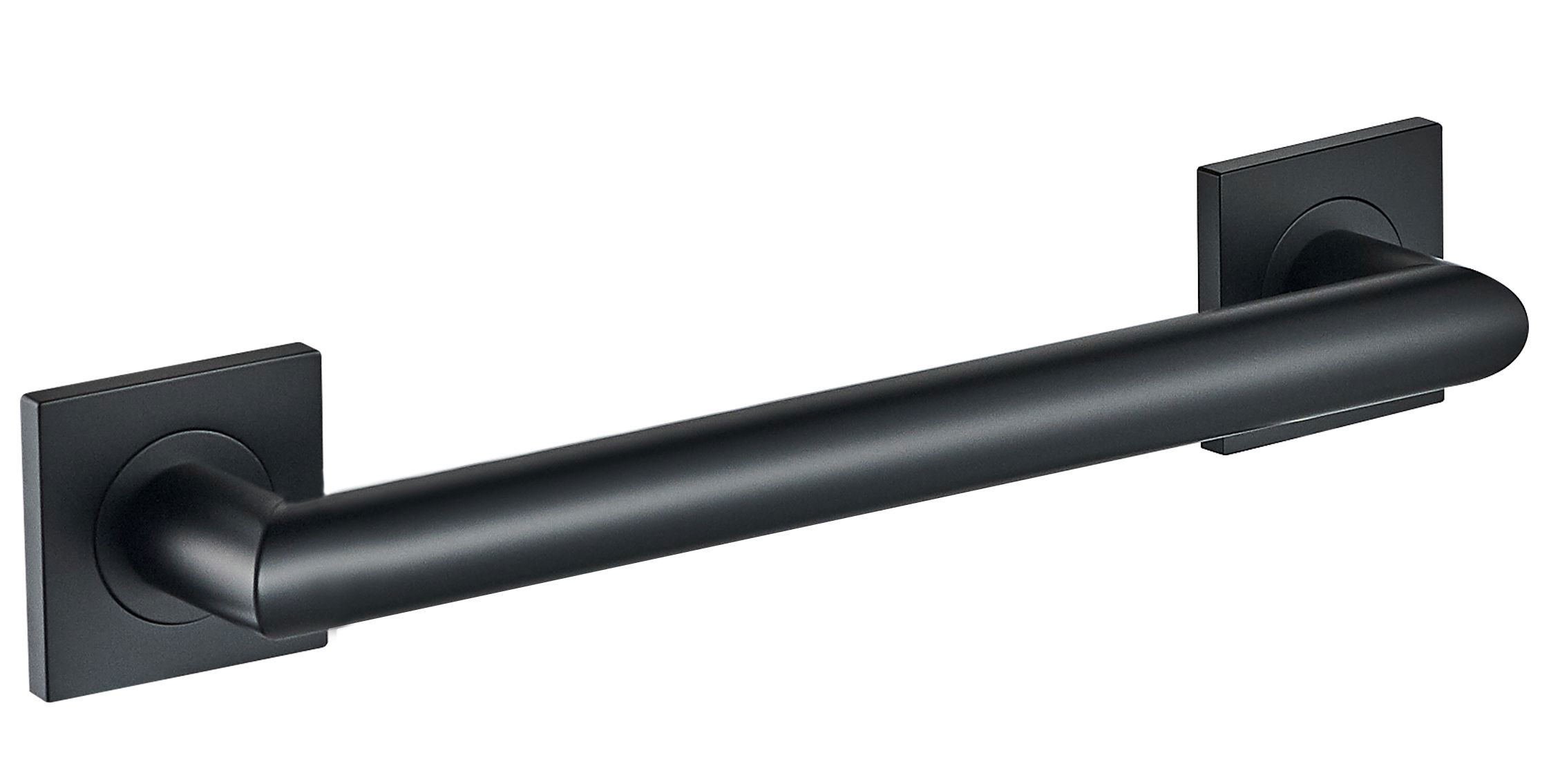 ICO Bath V94335 12" Crater Grab Bar - Matte Black