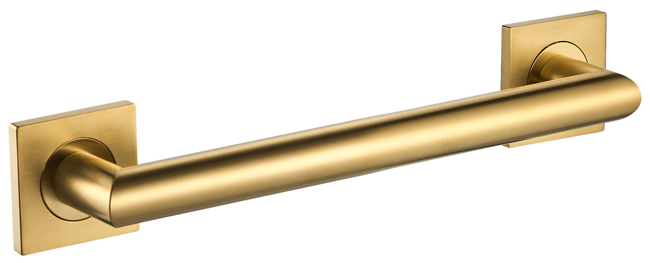 ICO Bath V94338 12" Crater Grab Bar - PVD Brushed Gold