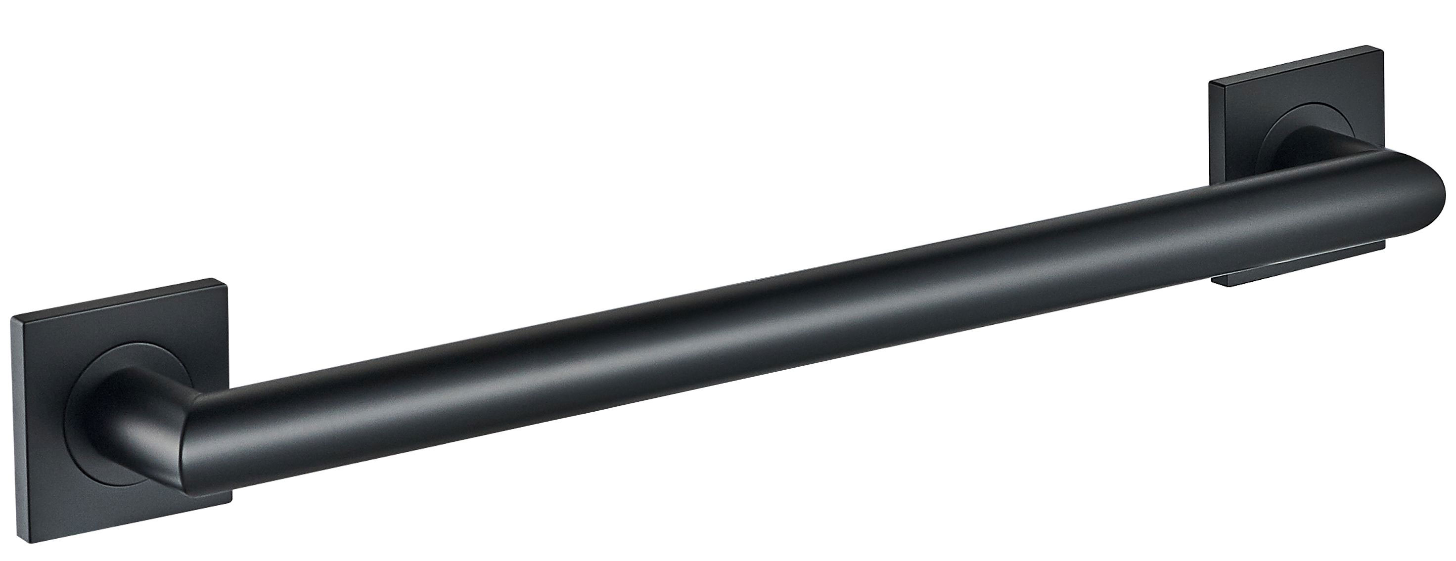 ICO Bath V94355 24" Crater Grab Bar - Matte Black