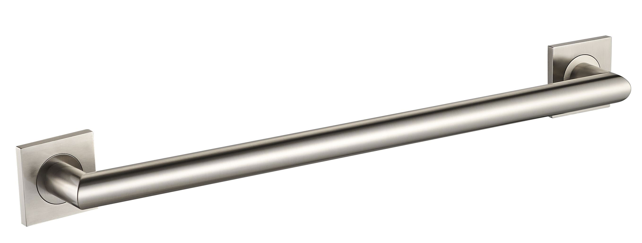 ICO Bath V94364 30" Crater Grab Bar - Brushed Nickel