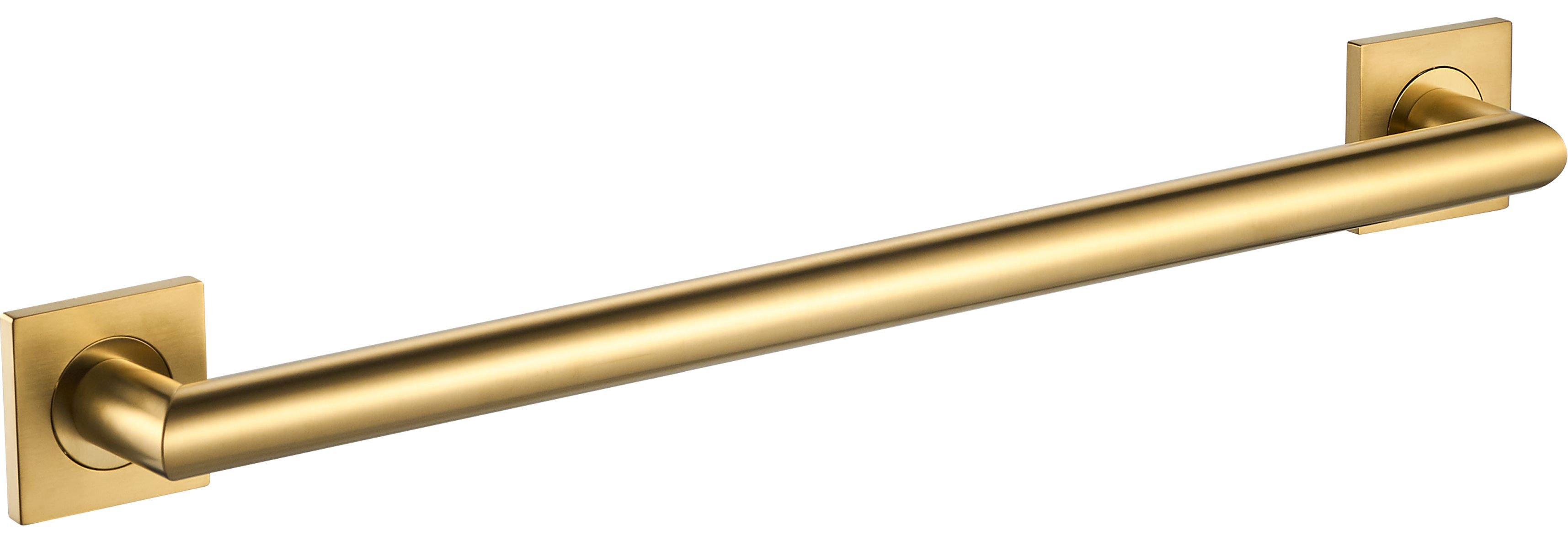 ICO Bath V94368 30" Crater Grab Bar - PVD Brushed Gold