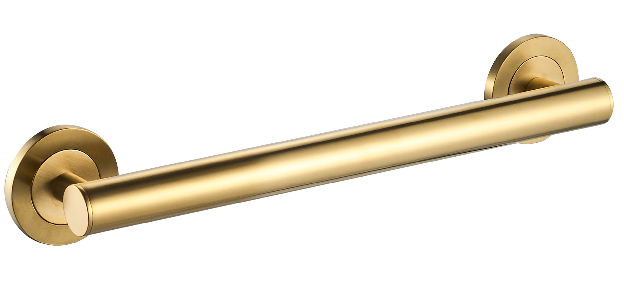 ICO Bath V94448 18" Lava Grab Bar - PVD Brushed Gold