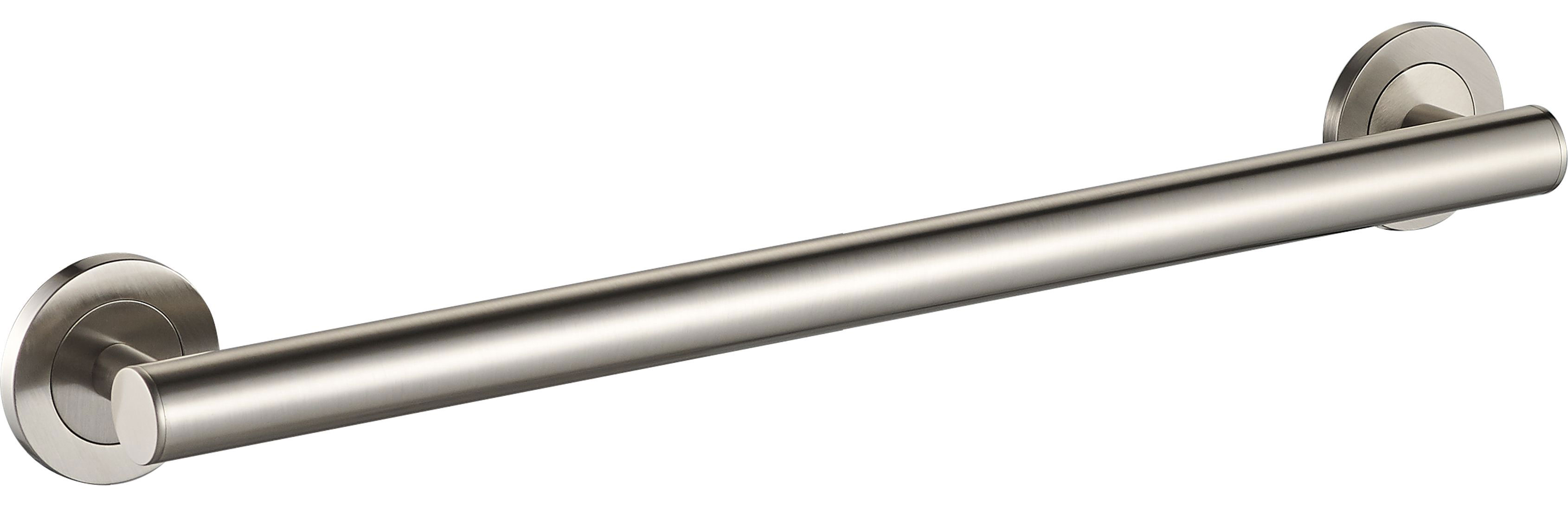 ICO Bath V94464 30" Lava Grab Bar - Brushed Nickel