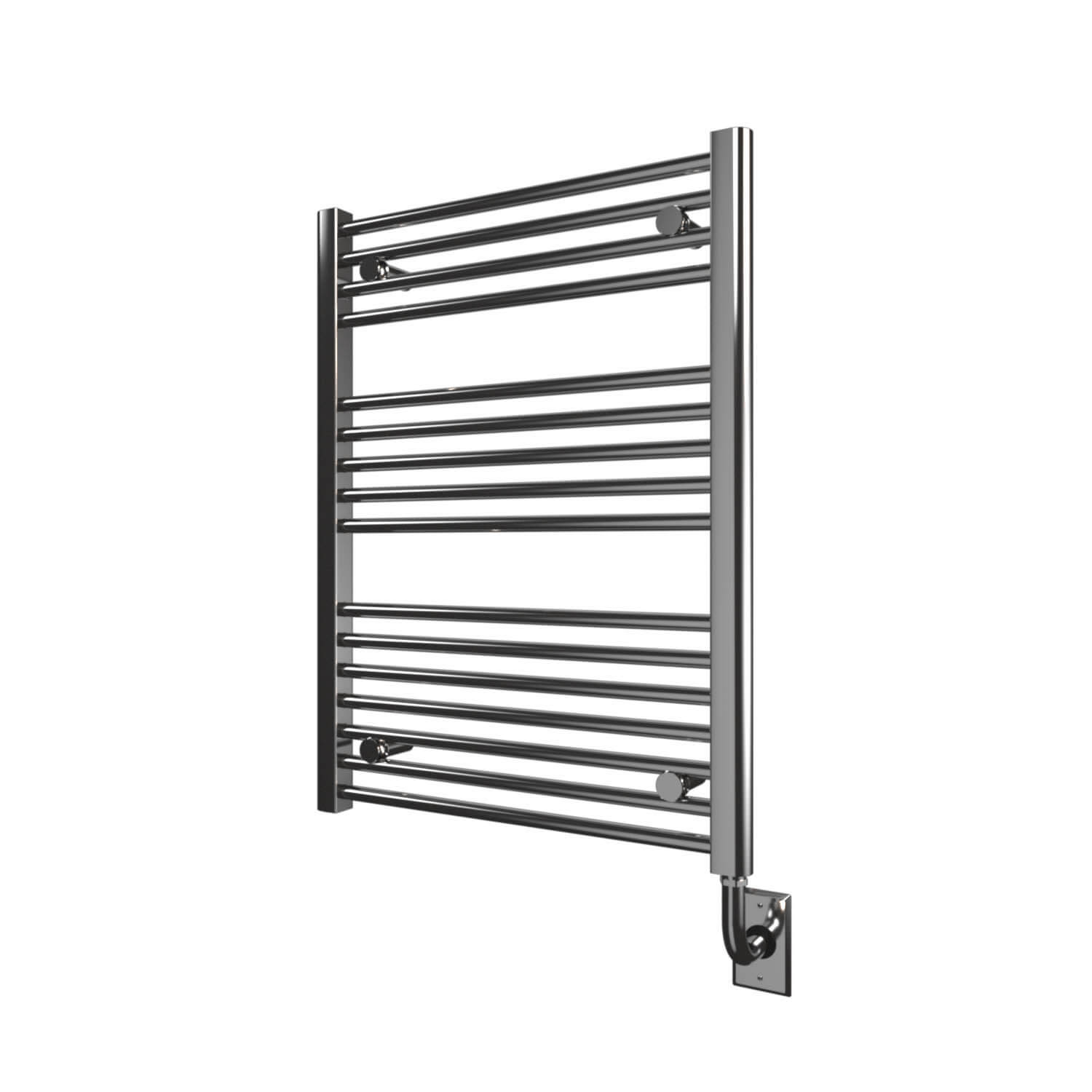 ICO Bath W1023 Tuzio Savoy 23.5"x31" Electric Hardwired Towel Warmer - Chrome