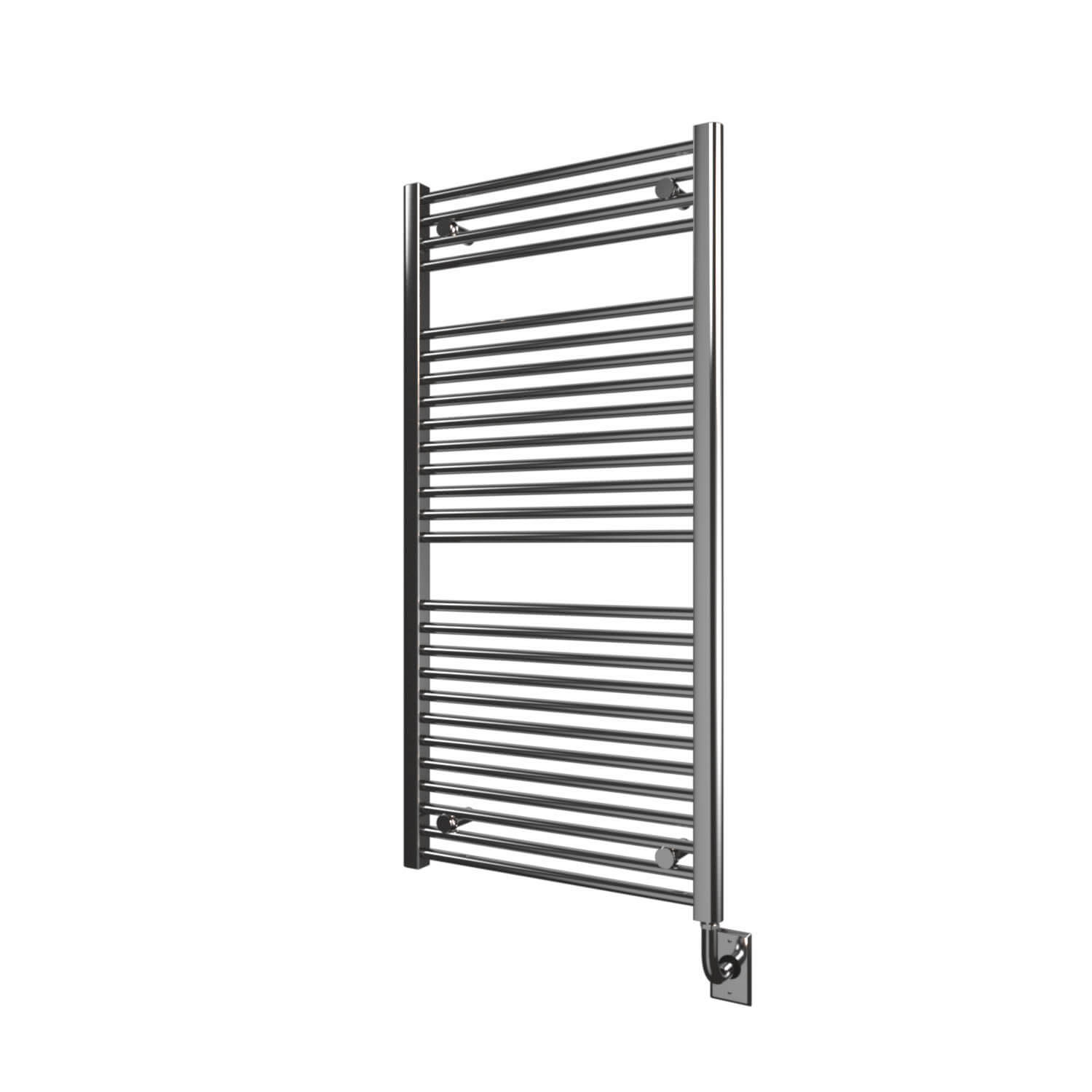 ICO Bath W1053 Tuzio Savoy 23.5"x47.5" Electric Hardwired Towel Warmer - Chrome