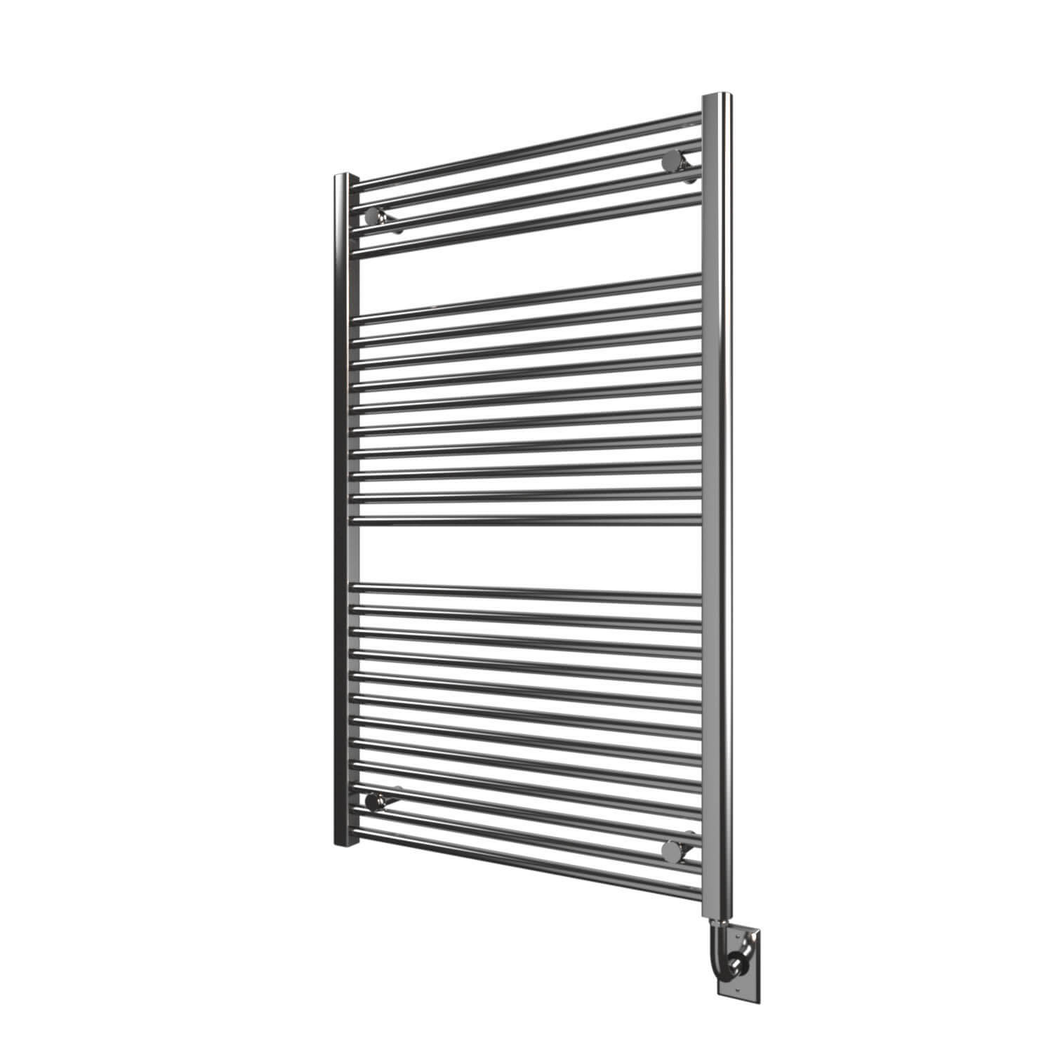 ICO Bath W1063 Tuzio Savoy 29.5"x47.5" Electric Hardwired Towel Warmer - Chrome