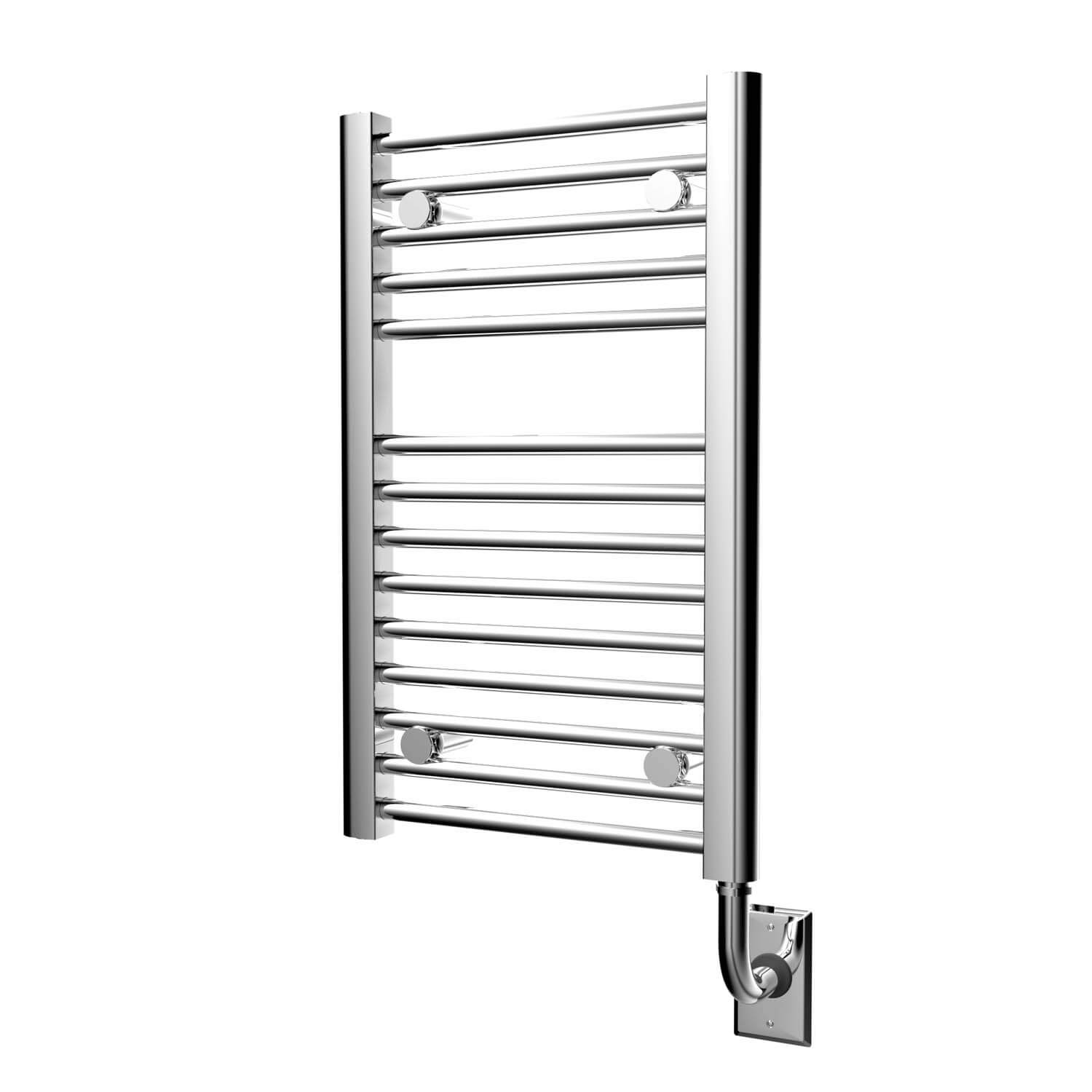 ICO Bath W1103 Tuzio Savoy 15.5"x25" Electric Hardwired Towel Warmer - Chrome