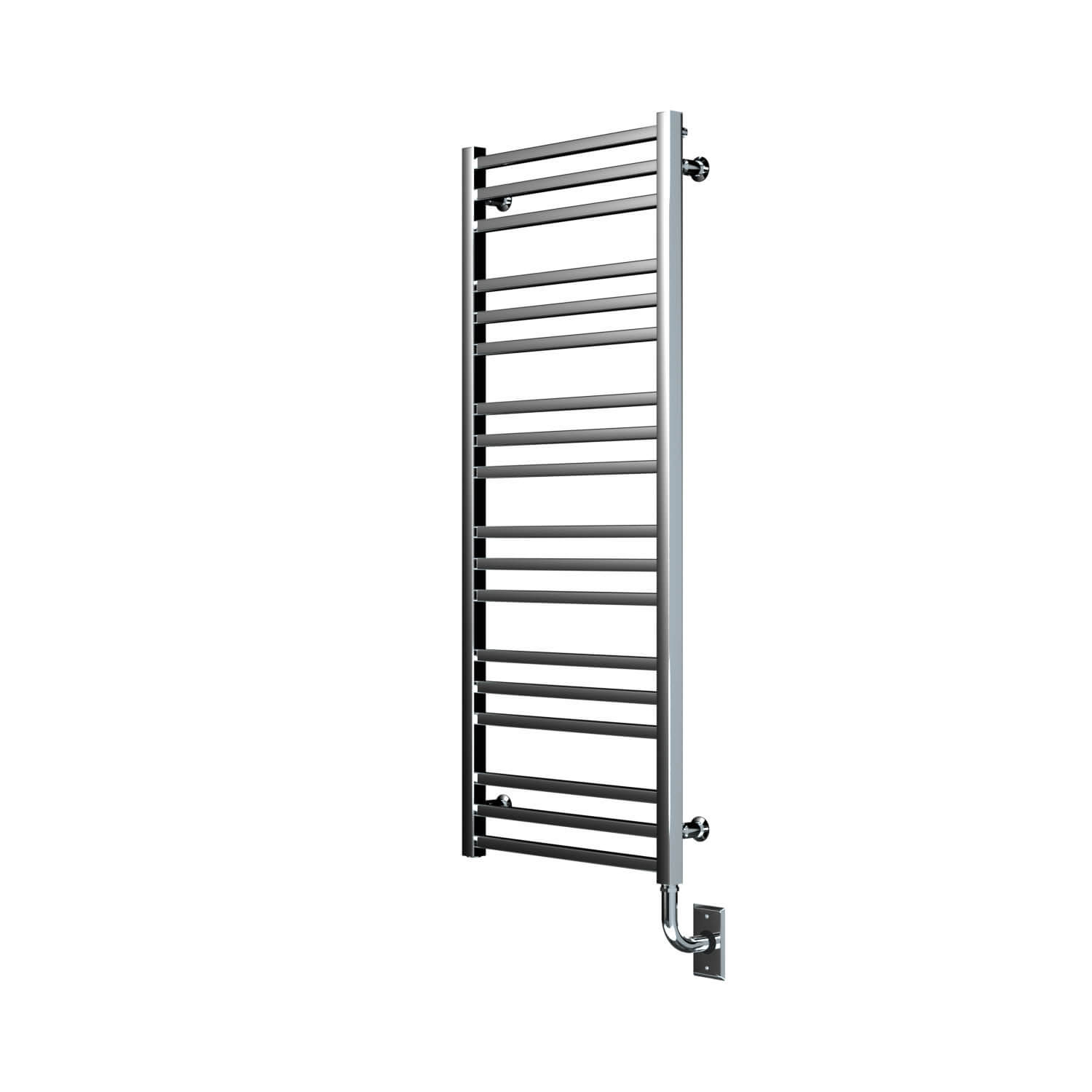 ICO Bath W3303 Tuzio Avento 19.5"x47.5" Electric Hardwired Towel Warmer - Chrome