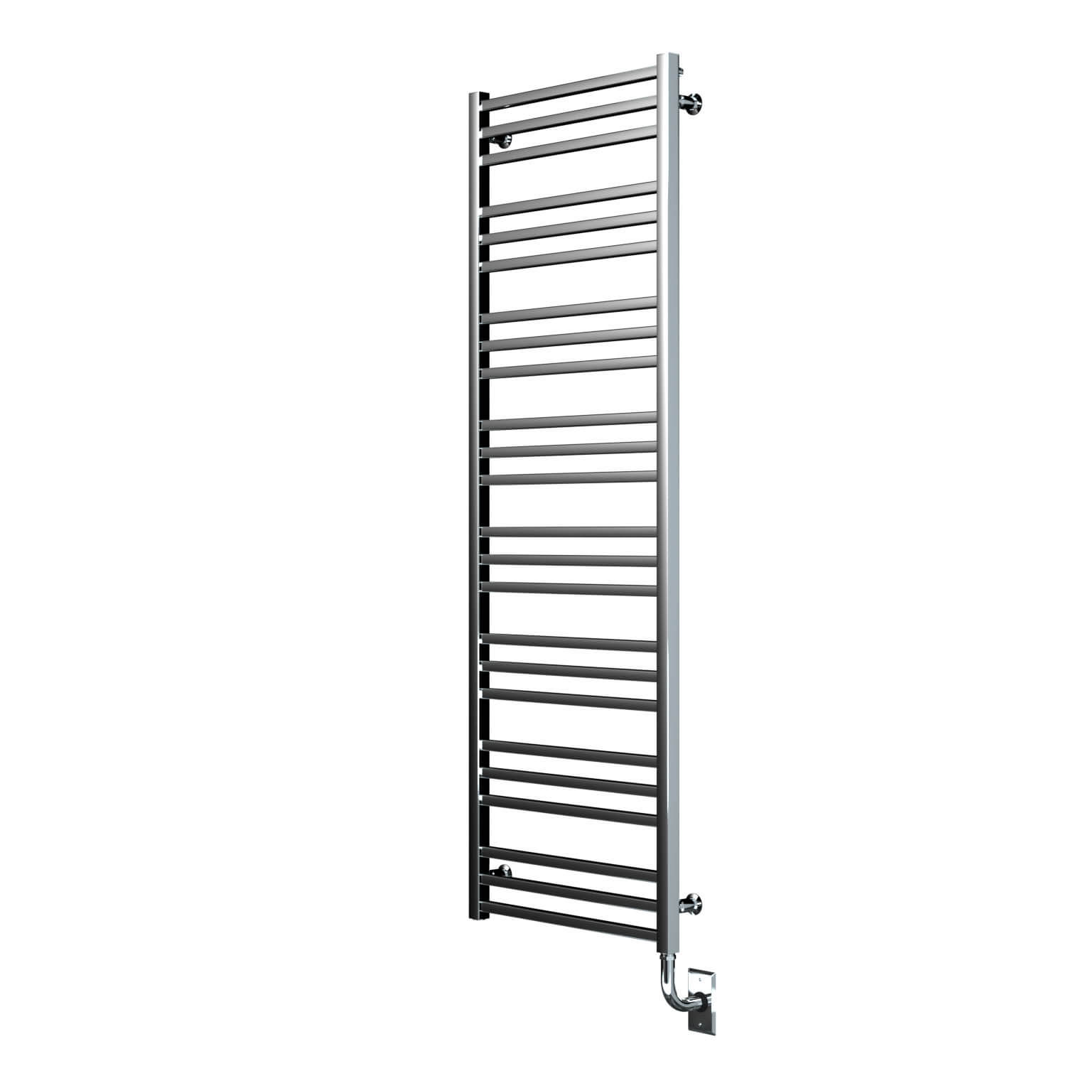 ICO Bath W3803 Tuzio Avento 23.5"x64" Electric Hardwired Towel Warmer - Chrome