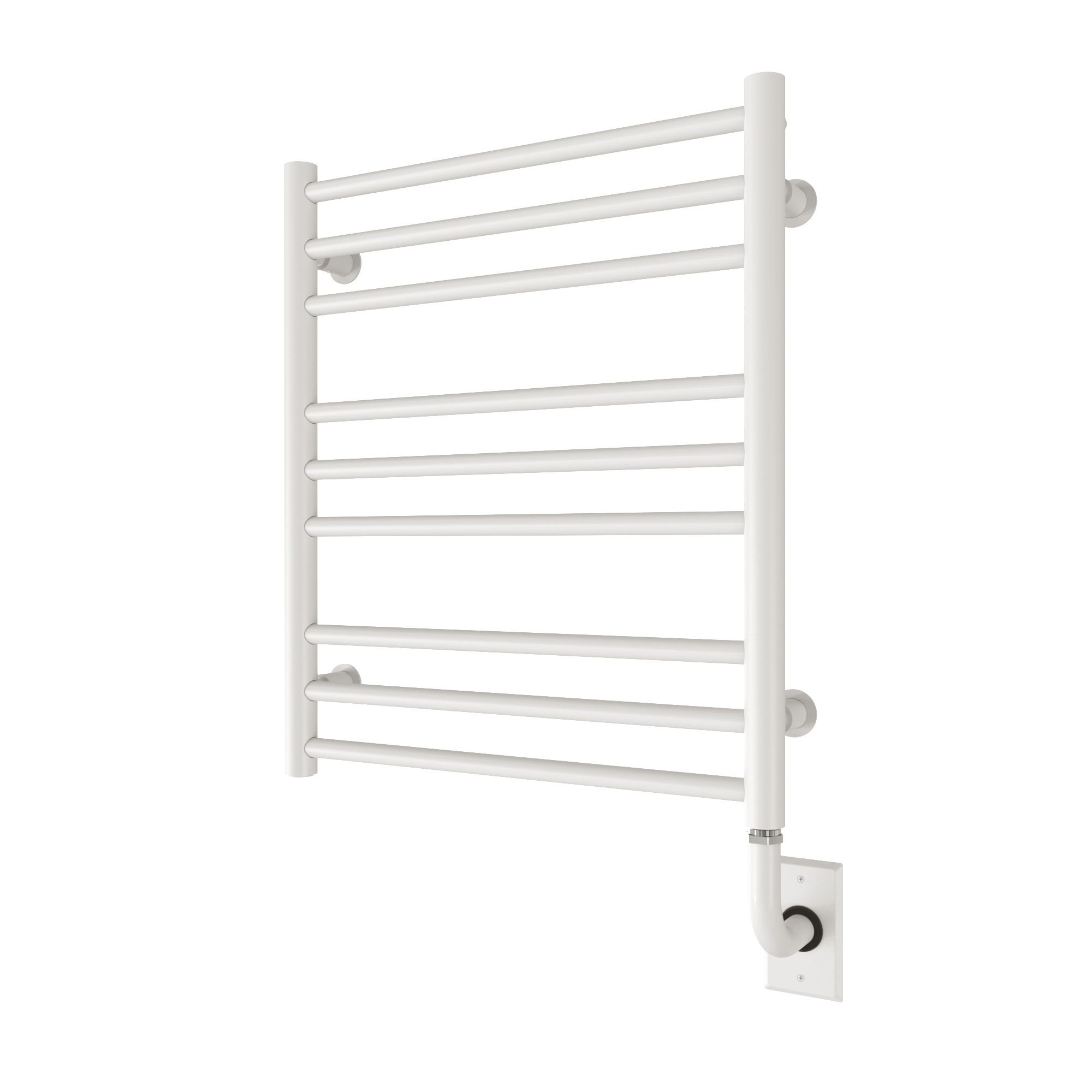 ICO Bath W4012 Tuzio Sorano 19.5"x23" Electric Hardwired Towel Warmer - Matte White