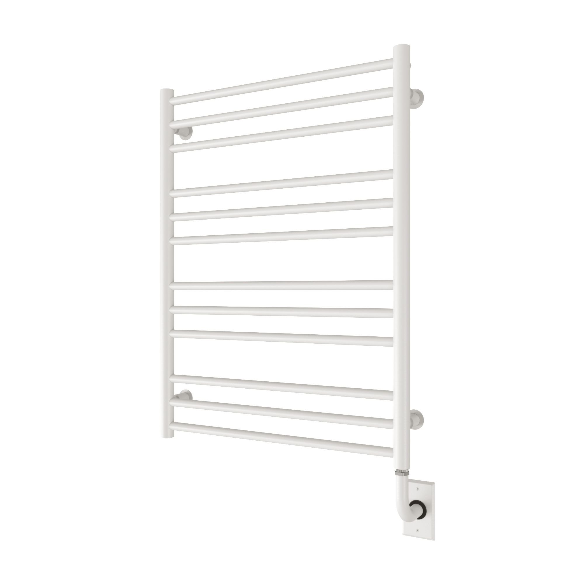 ICO Bath W4202 Tuzio Sorano 23.5"x31" Electric Hardwired Towel Warmer - Matte White