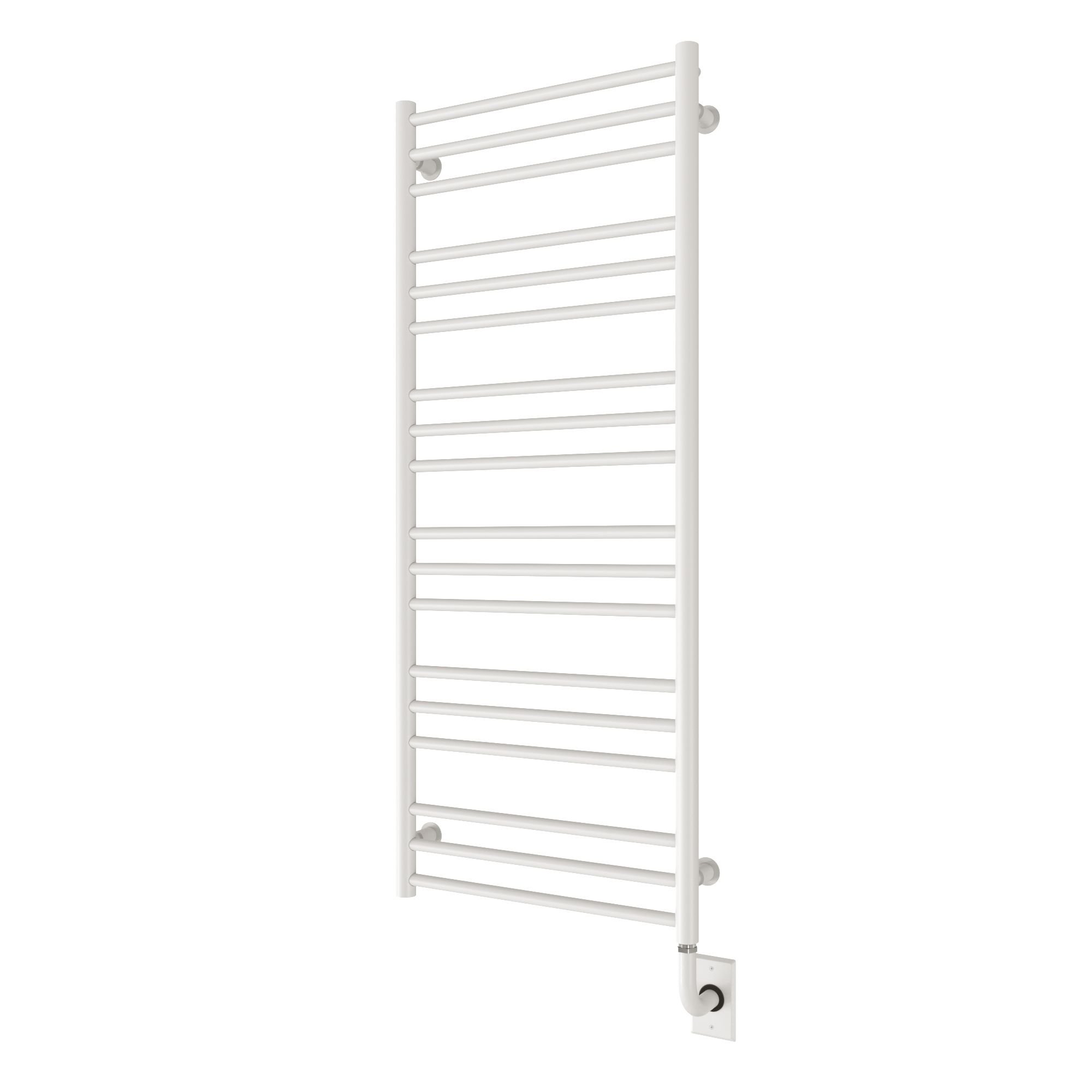 ICO Bath W4302 Tuzio Sorano 19.5"x47.5" Electric Hardwired Towel Warmer - Matte White