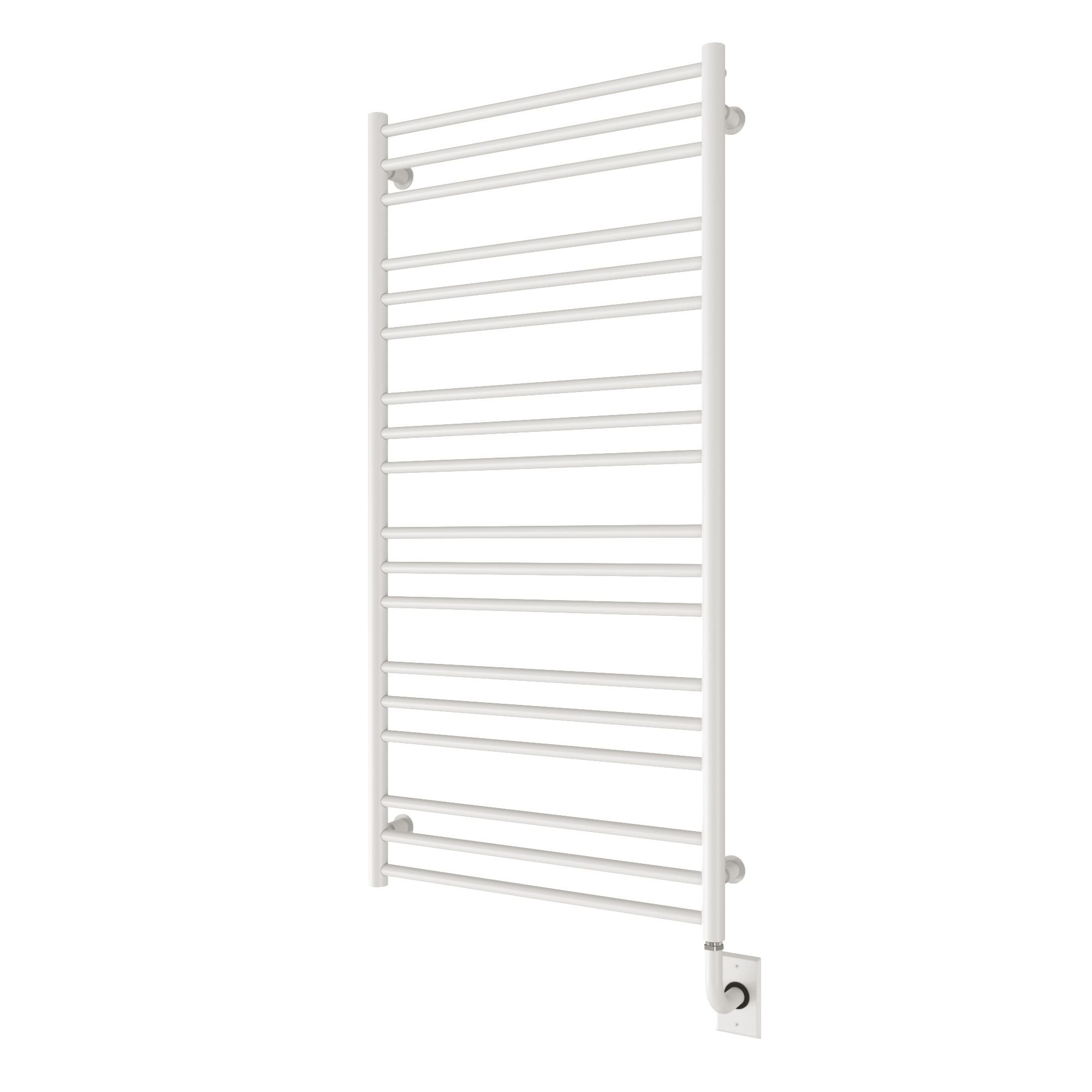 ICO Bath W4402 Tuzio Sorano 23.5"x47.5" Electric Hardwired Towel Warmer - Matte White