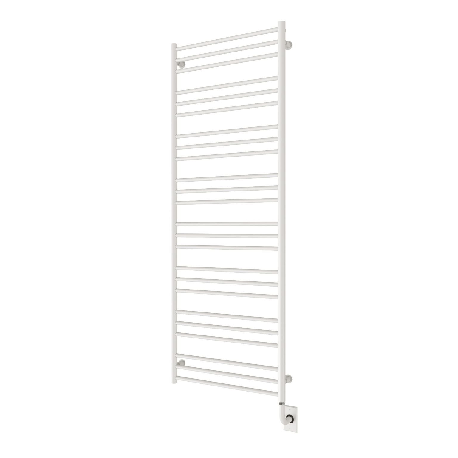 ICO Bath W4802 Tuzio Sorano 23.5"x64" Electric Hardwired Towel Warmer - Matte White