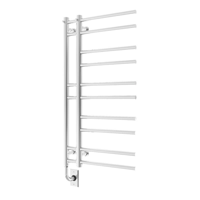 ICO Bath W91103 Tuzio Ortona 19.5"x37" Electric Hardwired Towel Warmer - Chrome