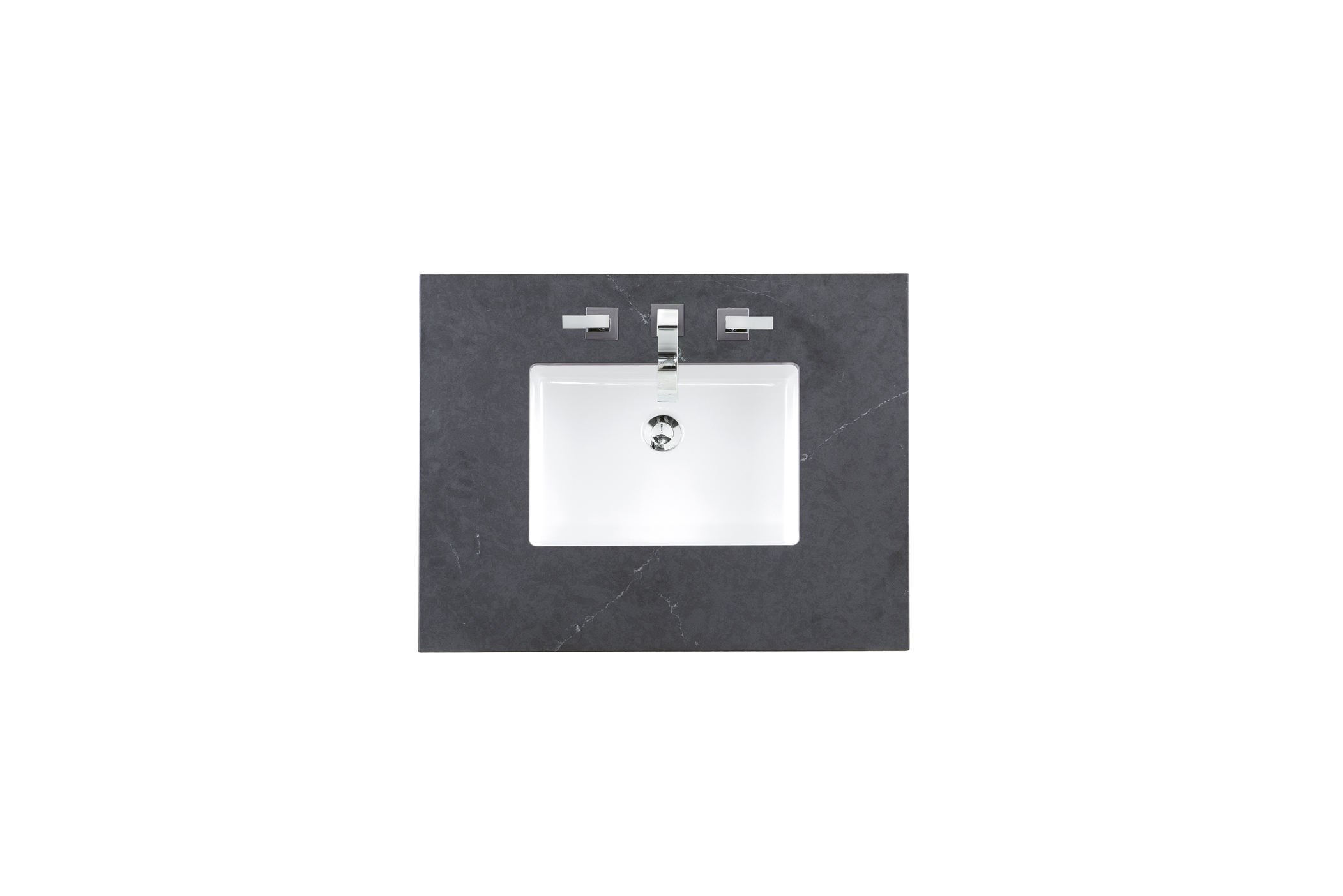 James Martin 050-S30-CSP-SNK 30" Single Top, 3 CM Charcoal Soapstone Quartz w/ Sink