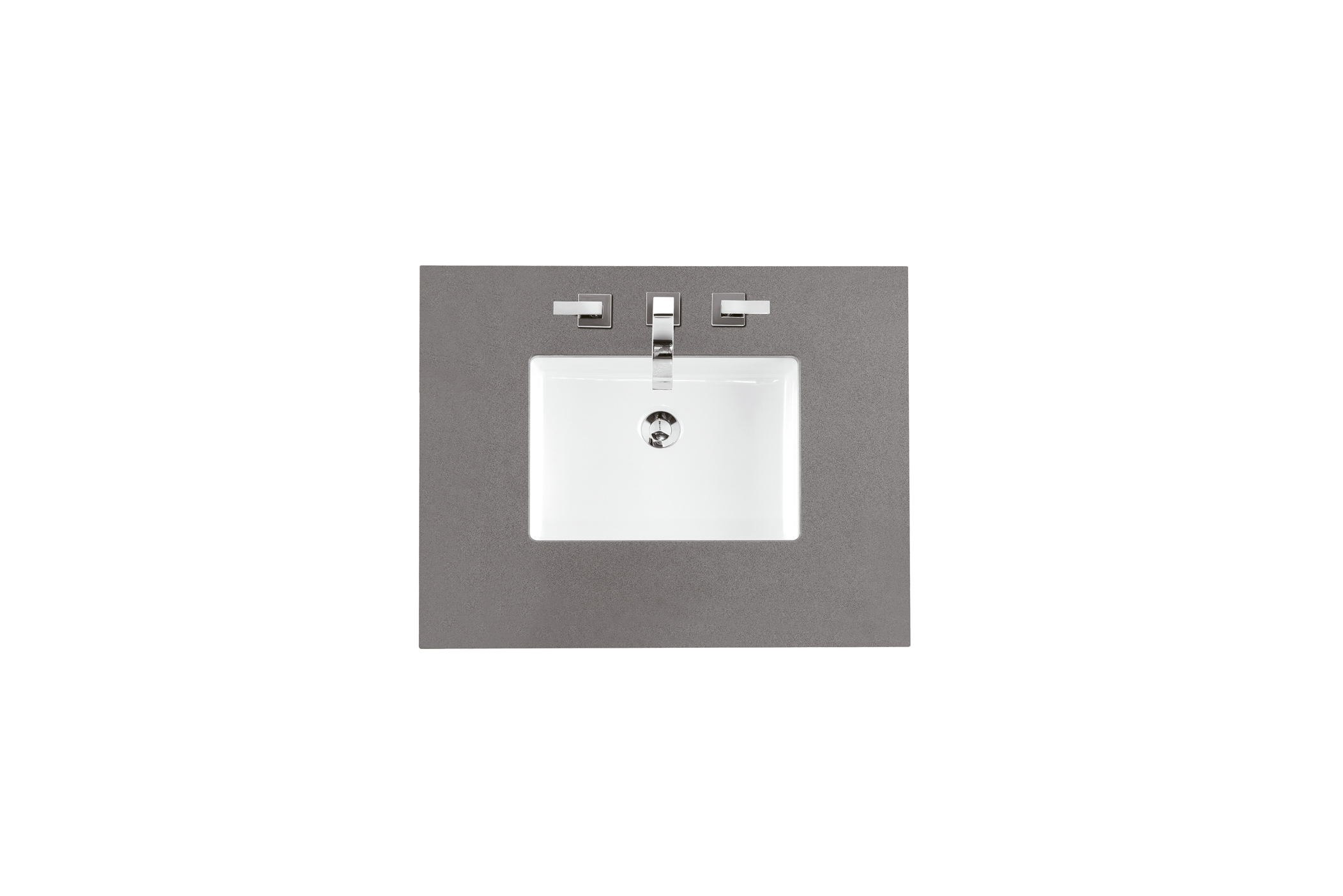 James Martin 050-S30-GEX-SNK 30" Single Top, 3 CM Grey Expo Quartz w/ Sink