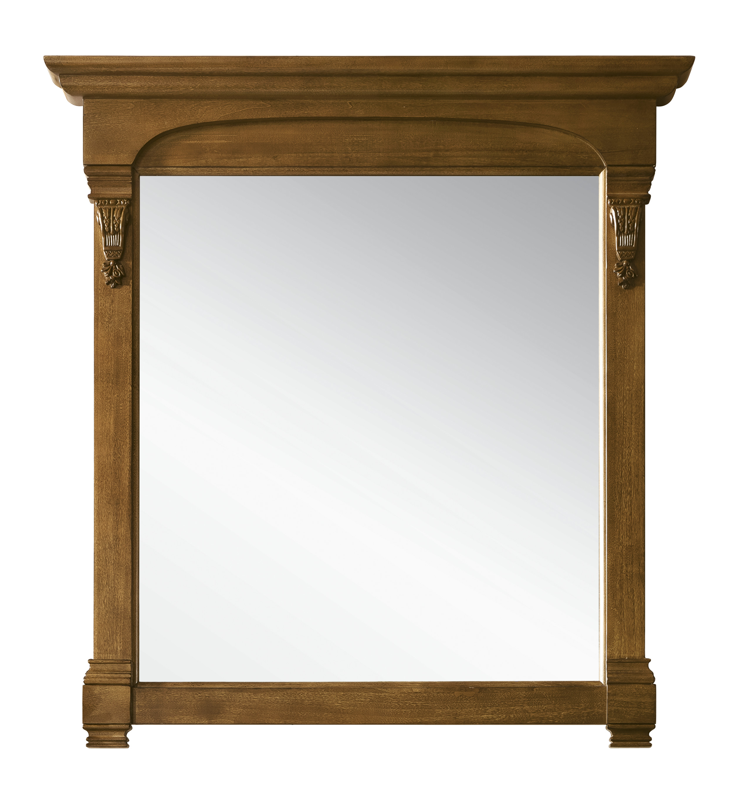 James Martin 147-114-5375 Brookfield 39.5" Mirror, Country Oak - Click Image to Close