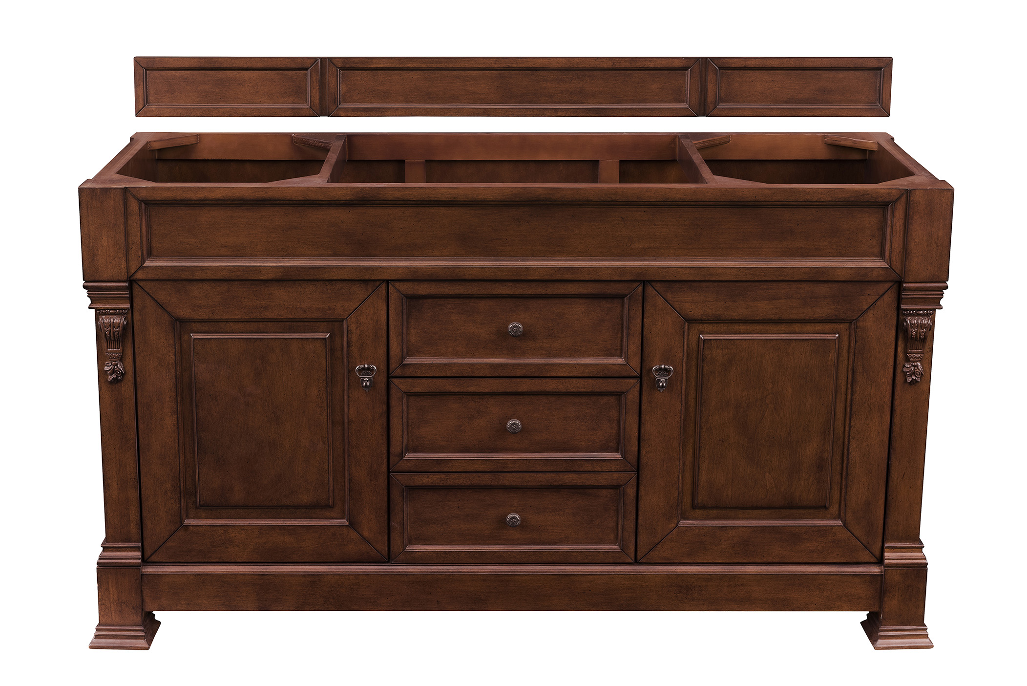 James Martin 147-114-5381 Brookfield 60" Warm Cherry Single Vanity