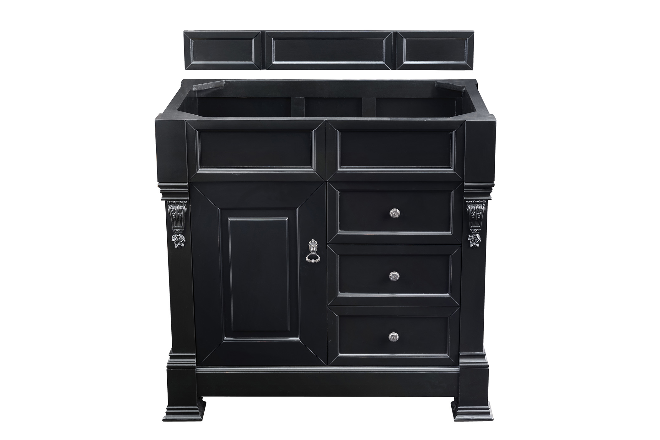 James Martin 147-114-5536 Brookfield 36" Antique Black Single Vanity