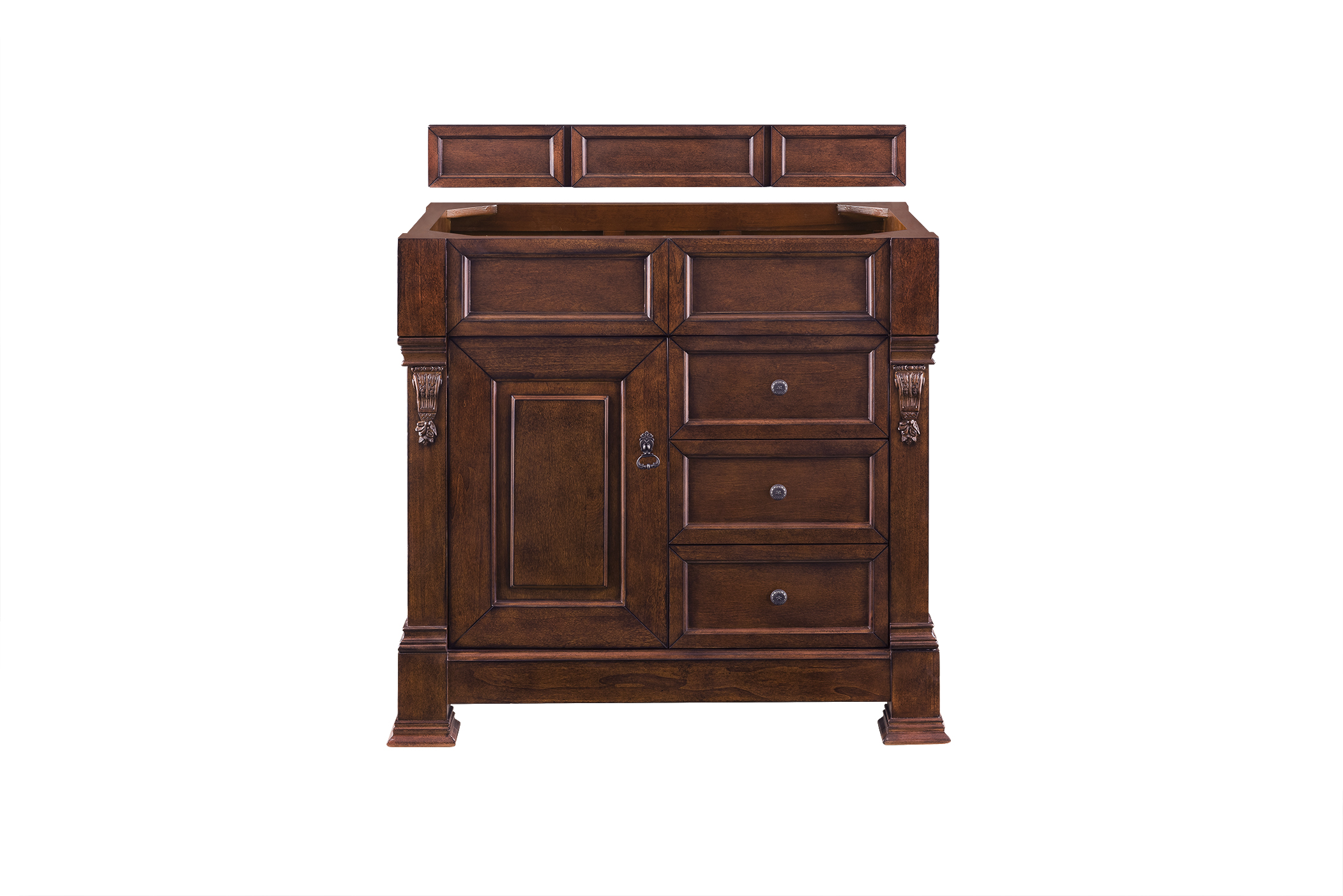 James Martin 147-114-5586 Brookfield 36" Warm Cherry Single Vanity