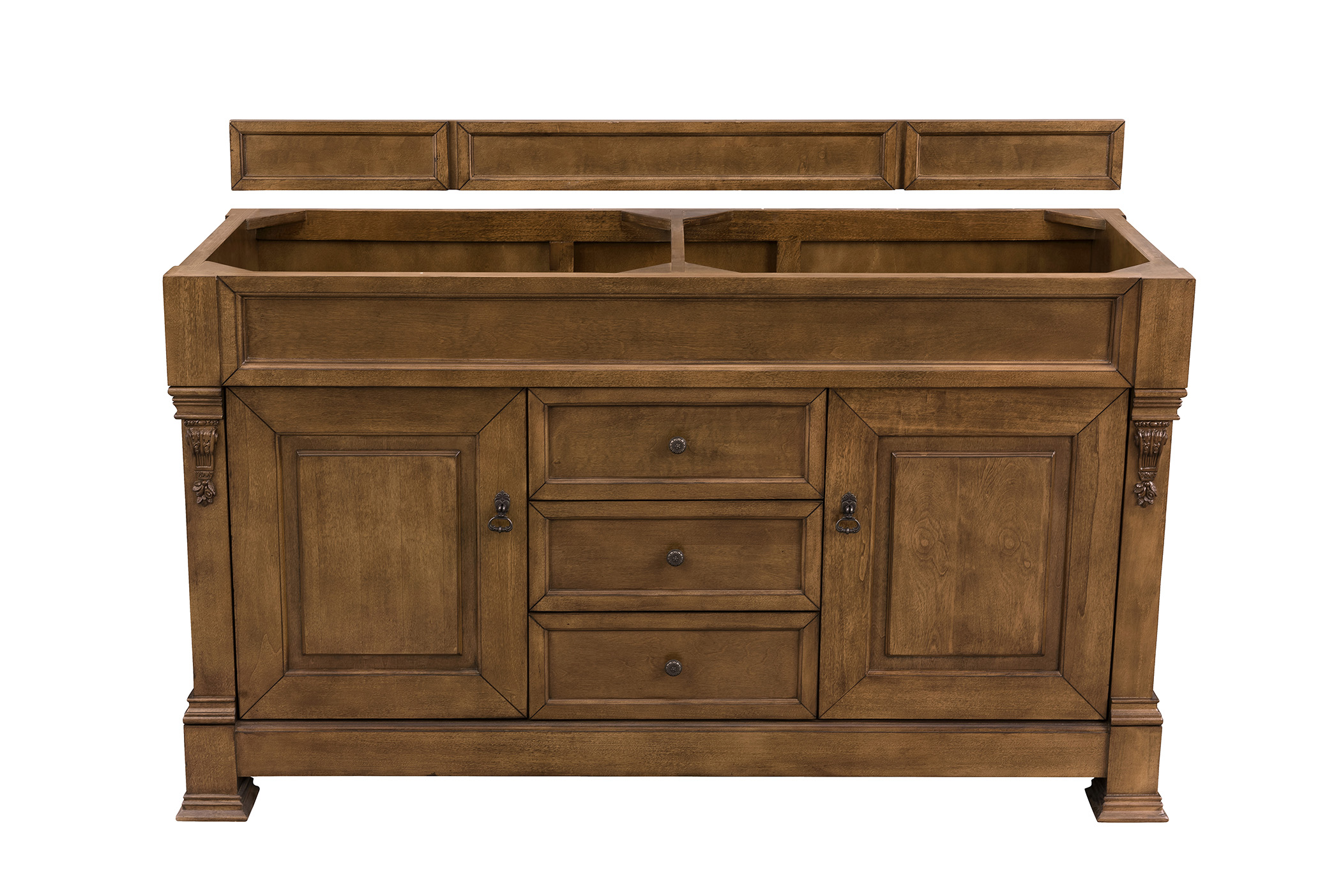 James Martin 147-114-5671 Brookfield 60" Country Oak Double Vanity