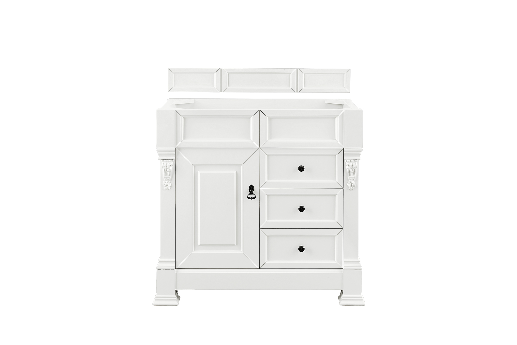 James Martin 147-V36-BW Brookfield 36" Bright White Single Vanity