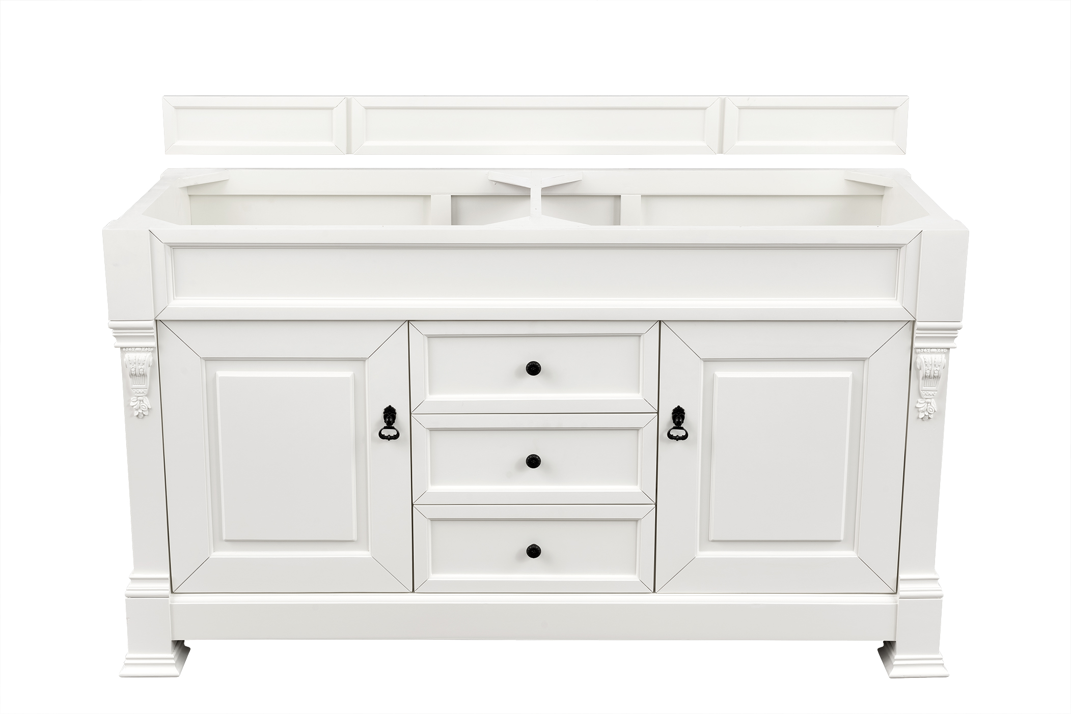 James Martin 147-V60D-BW Brookfield 60" Bright White Double Vanity