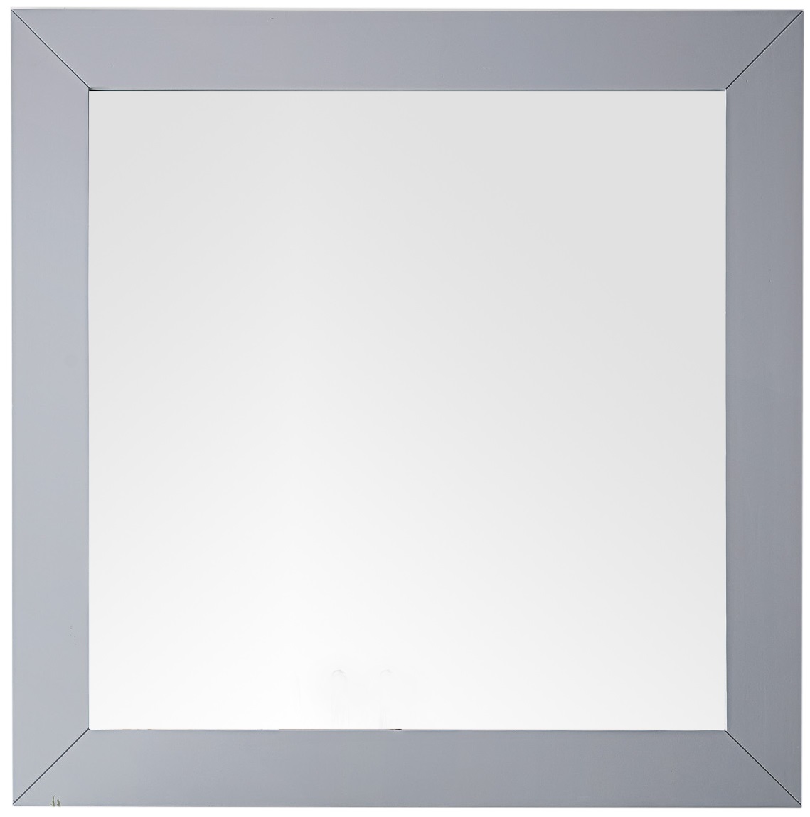 James Martin 148-M40-SL Weston 40" Rectangular Mirror, Silver Gray