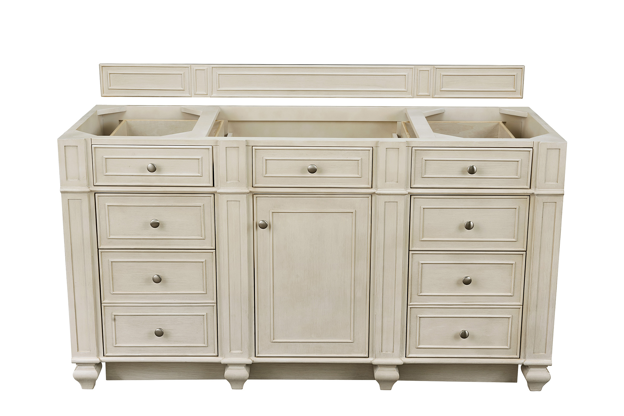 James Martin 157-V60S-VV Bristol 60" Single Vanity, Vintage Vanilla