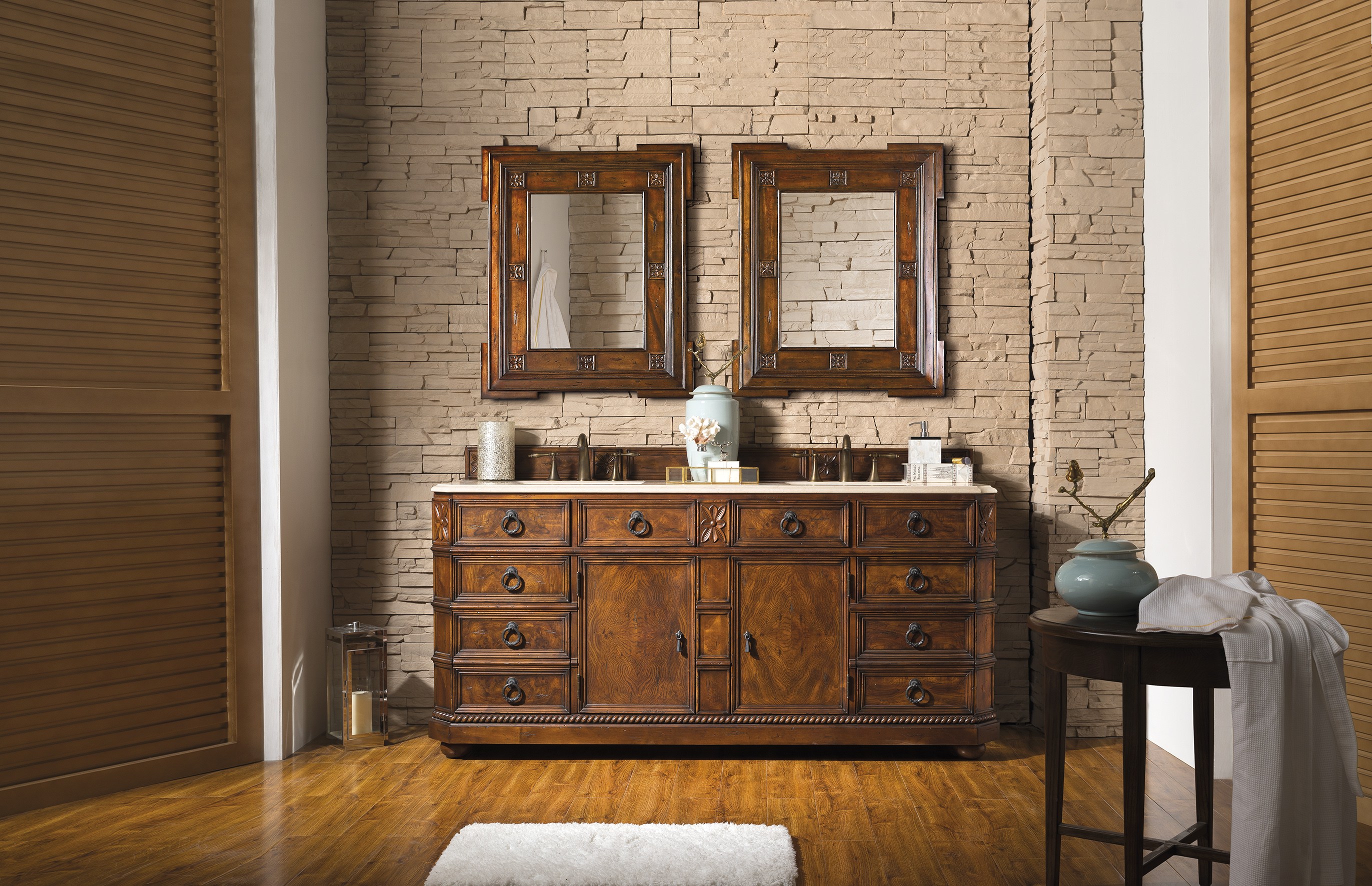 James Martin 202-V71-ENB-GB Regent 71" Double Vanity