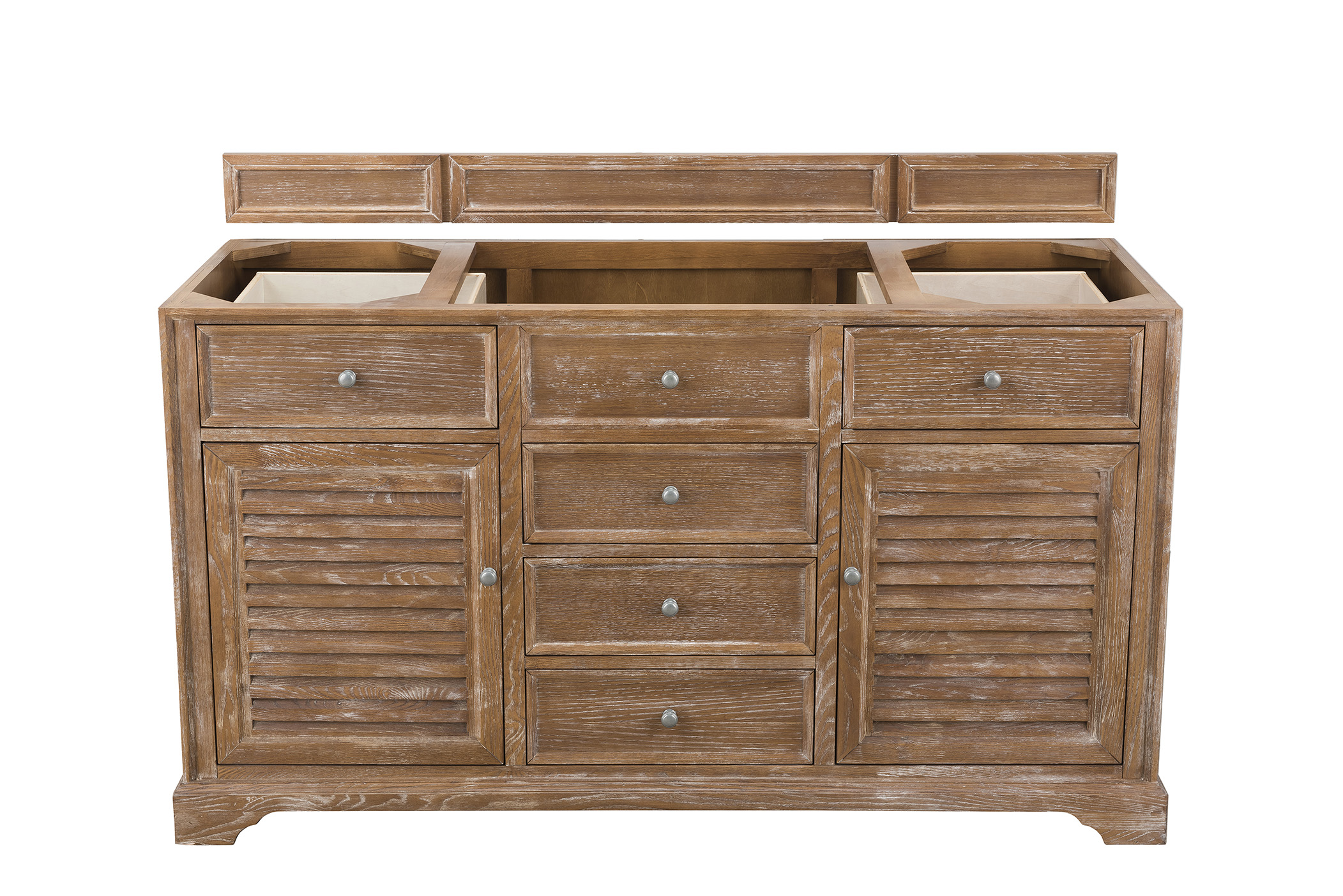 James Martin 238-104-5311 Savannah 60" Single Vanity Cabinet, Driftwood