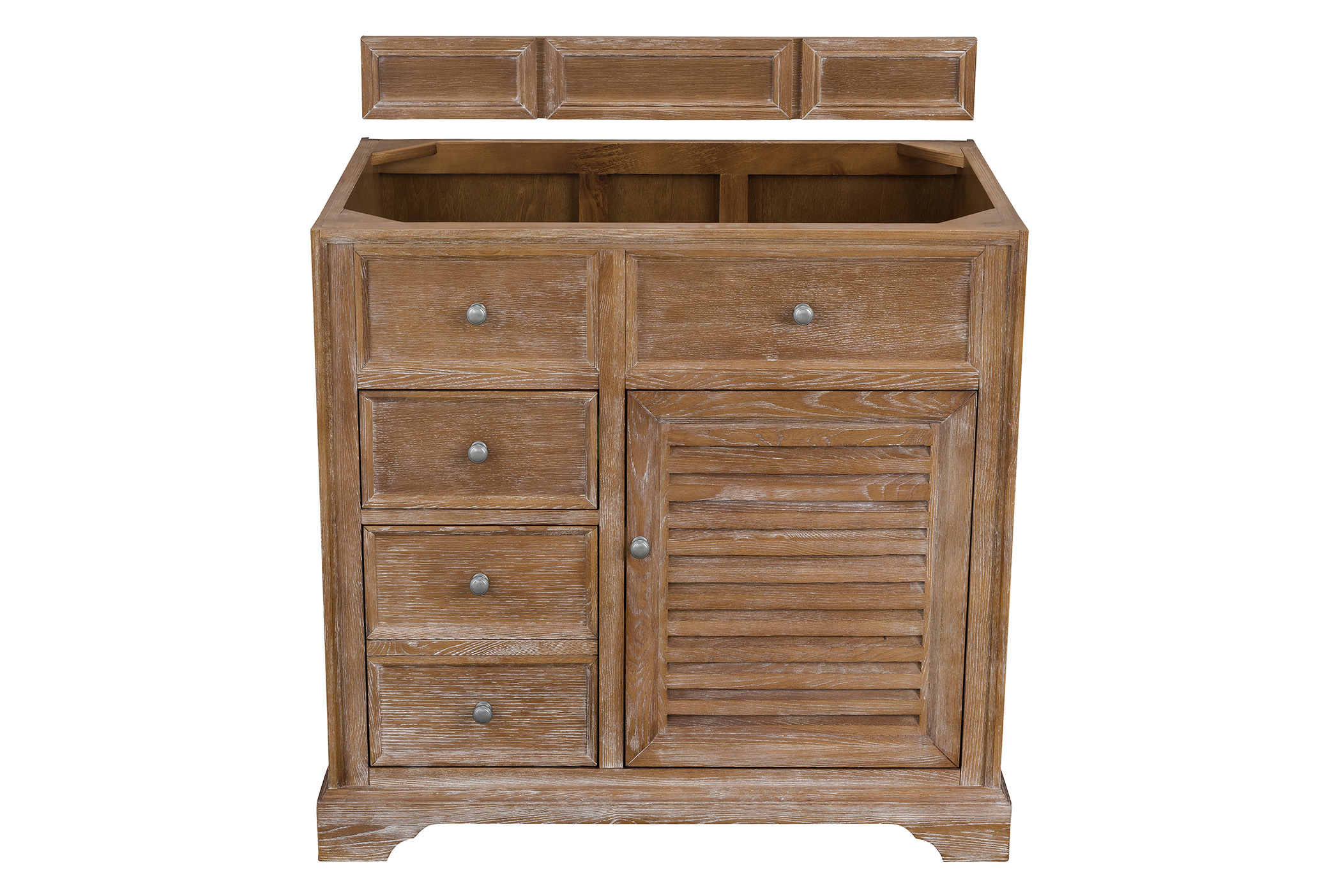 James Martin 238-104-5511 Savannah 36" Single Vanity Cabinet, Driftwood
