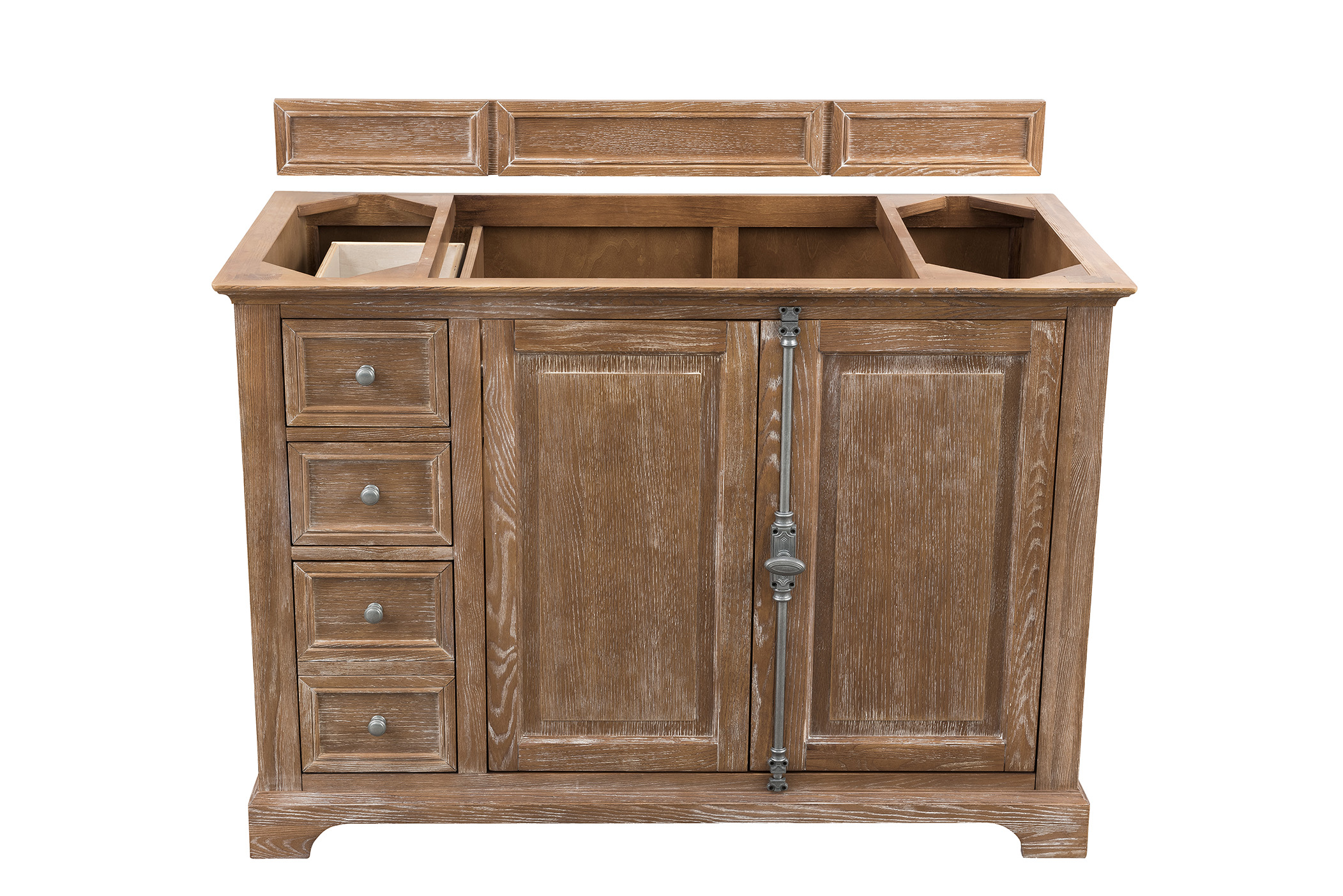 James Martin 238-105-5211 Providence 48" Single Vanity Cabinet, Driftwood - Click Image to Close