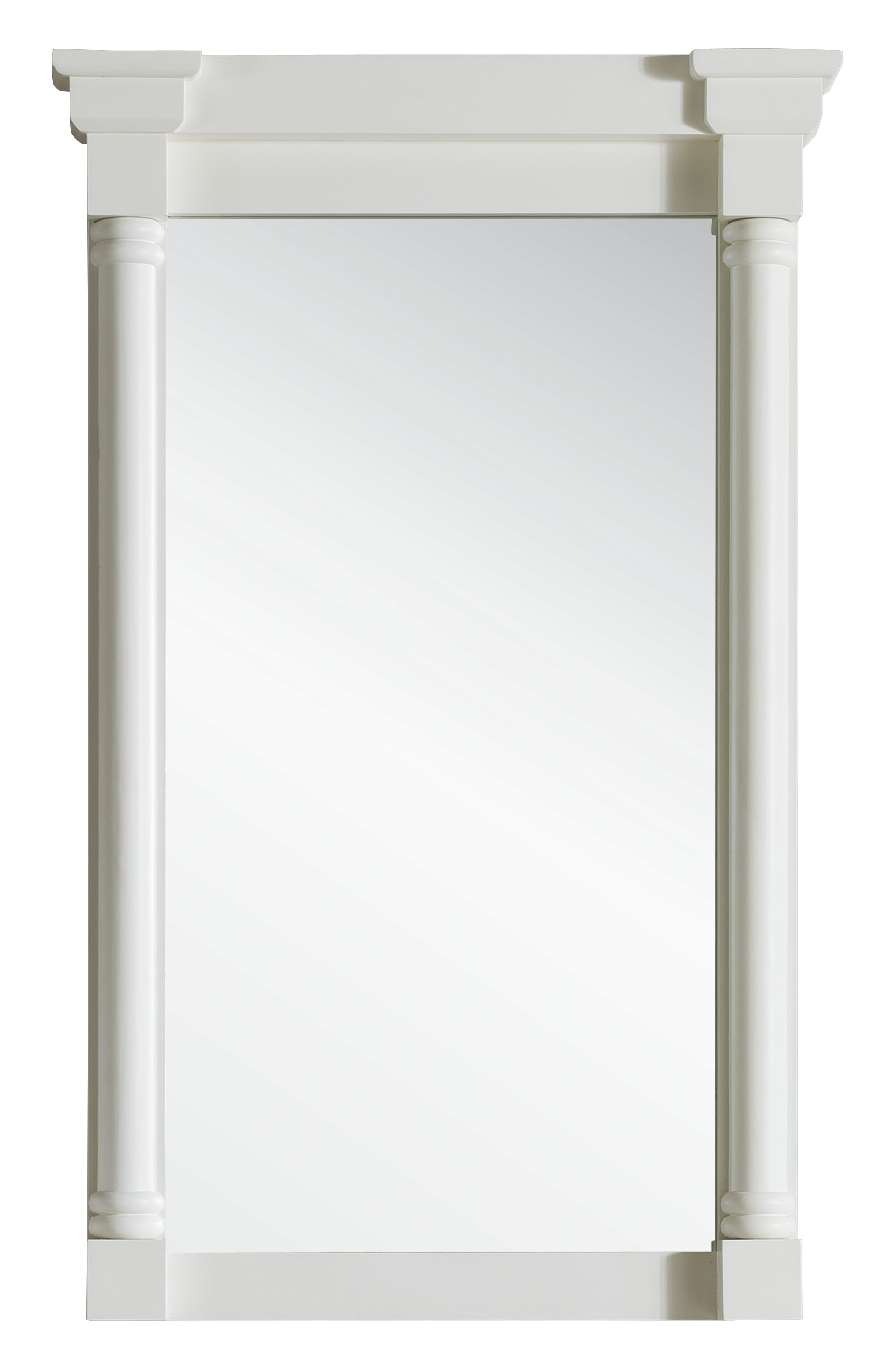 James Martin 238-107-M27-CWH Savannah/Providence Mirror, Cottage White - Click Image to Close