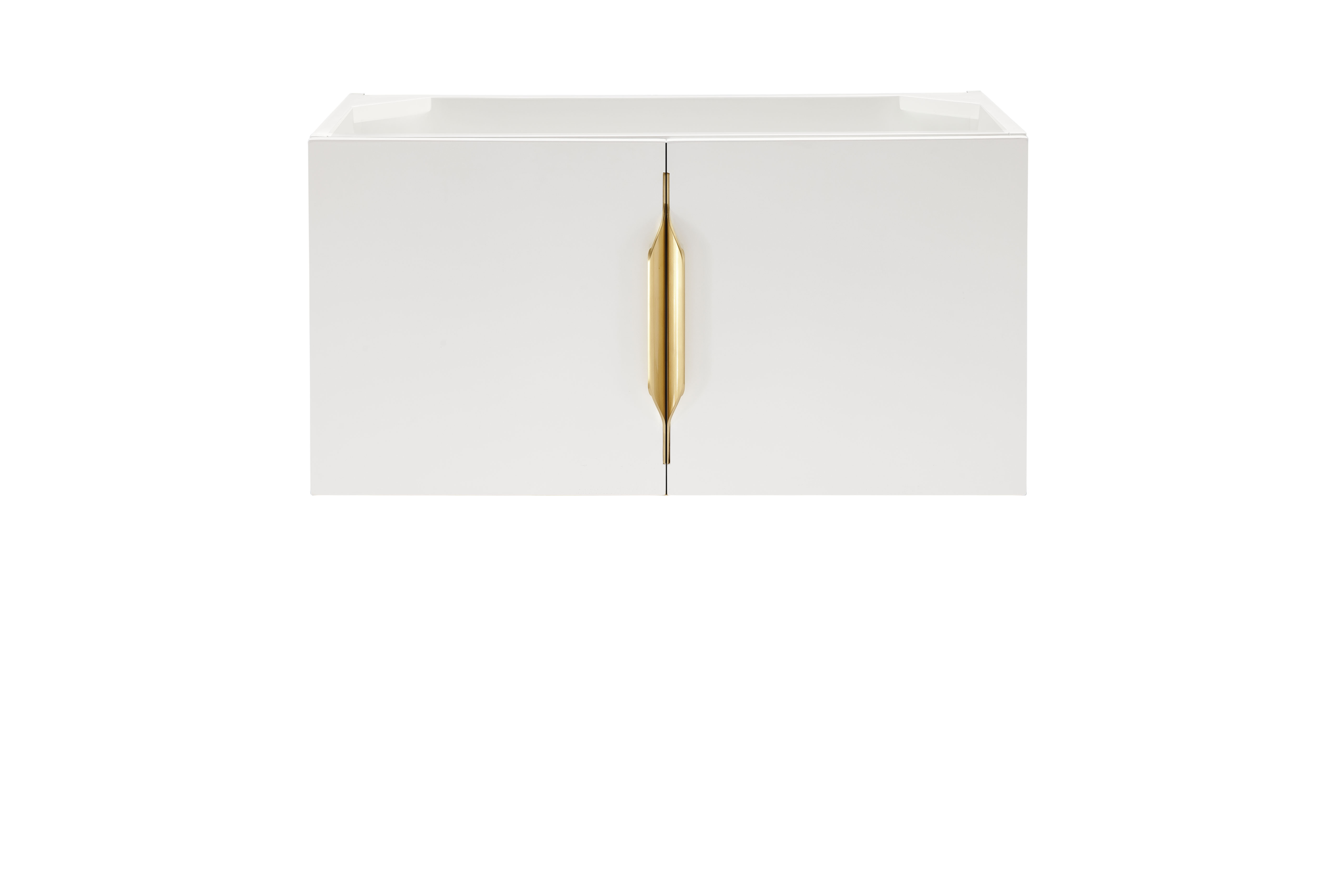 James Martin 388-V31.5-GW Columbia 31.5" Single Vanity Cabinet, Glossy White