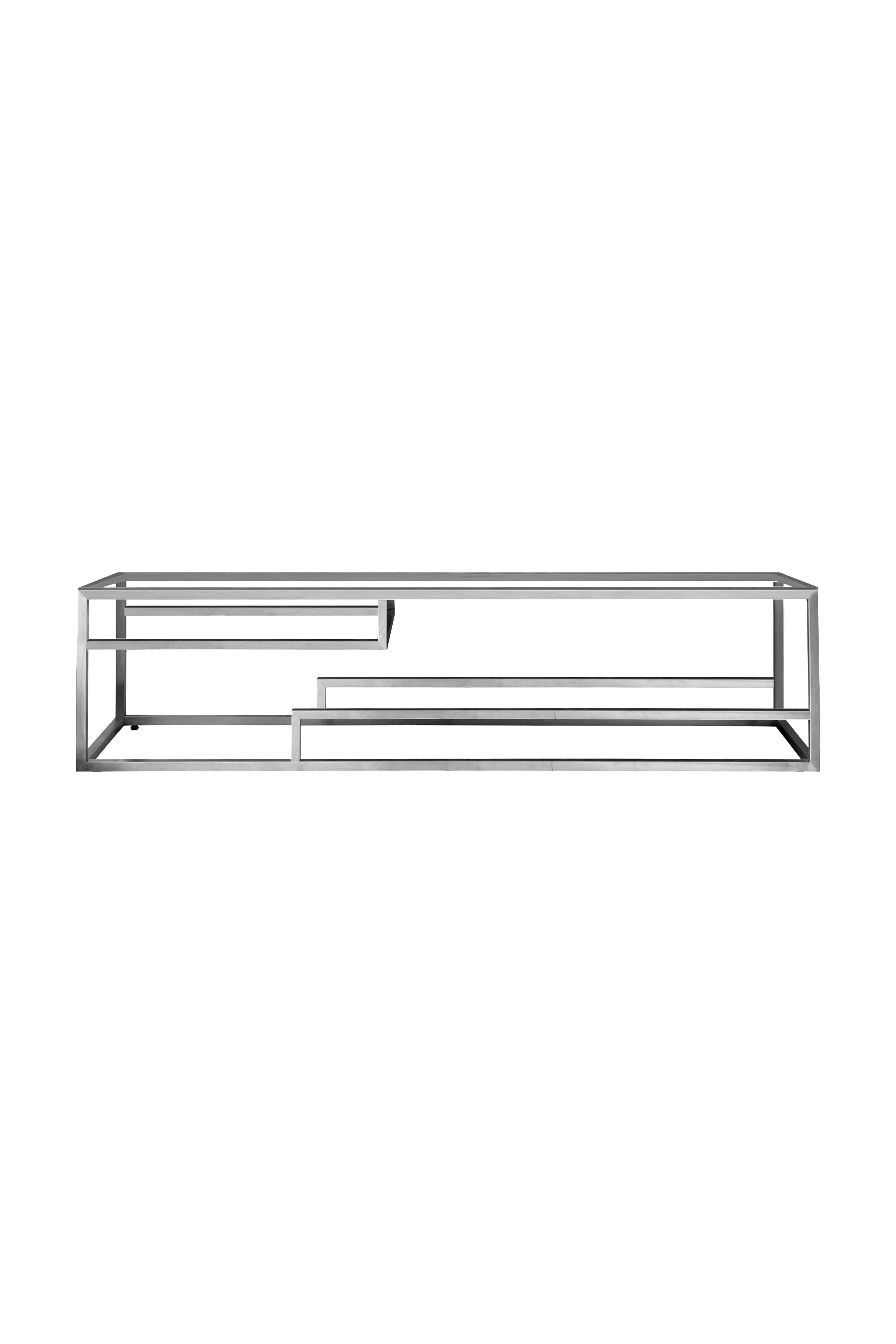 James Martin 389-B72-STN 72" Cabinet base for Columbia Cabinets, Satin Nickel