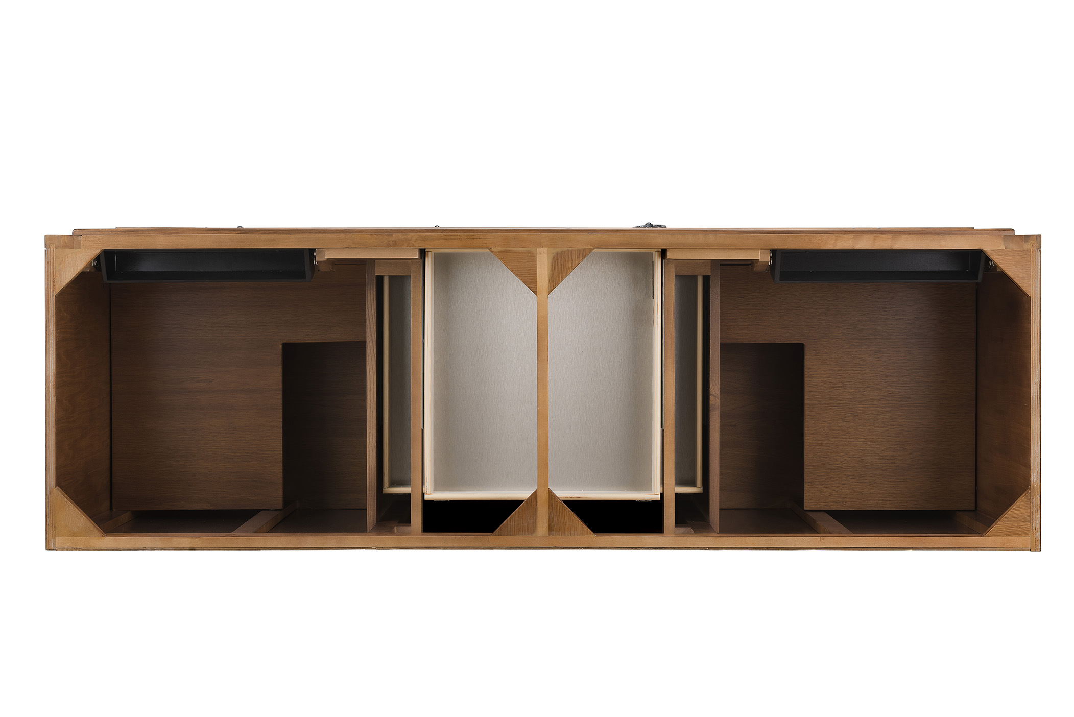 James Martin 550-V72-CIN Mykonos 72" Double Vanity Cabinet, Cinnamon - Click Image to Close