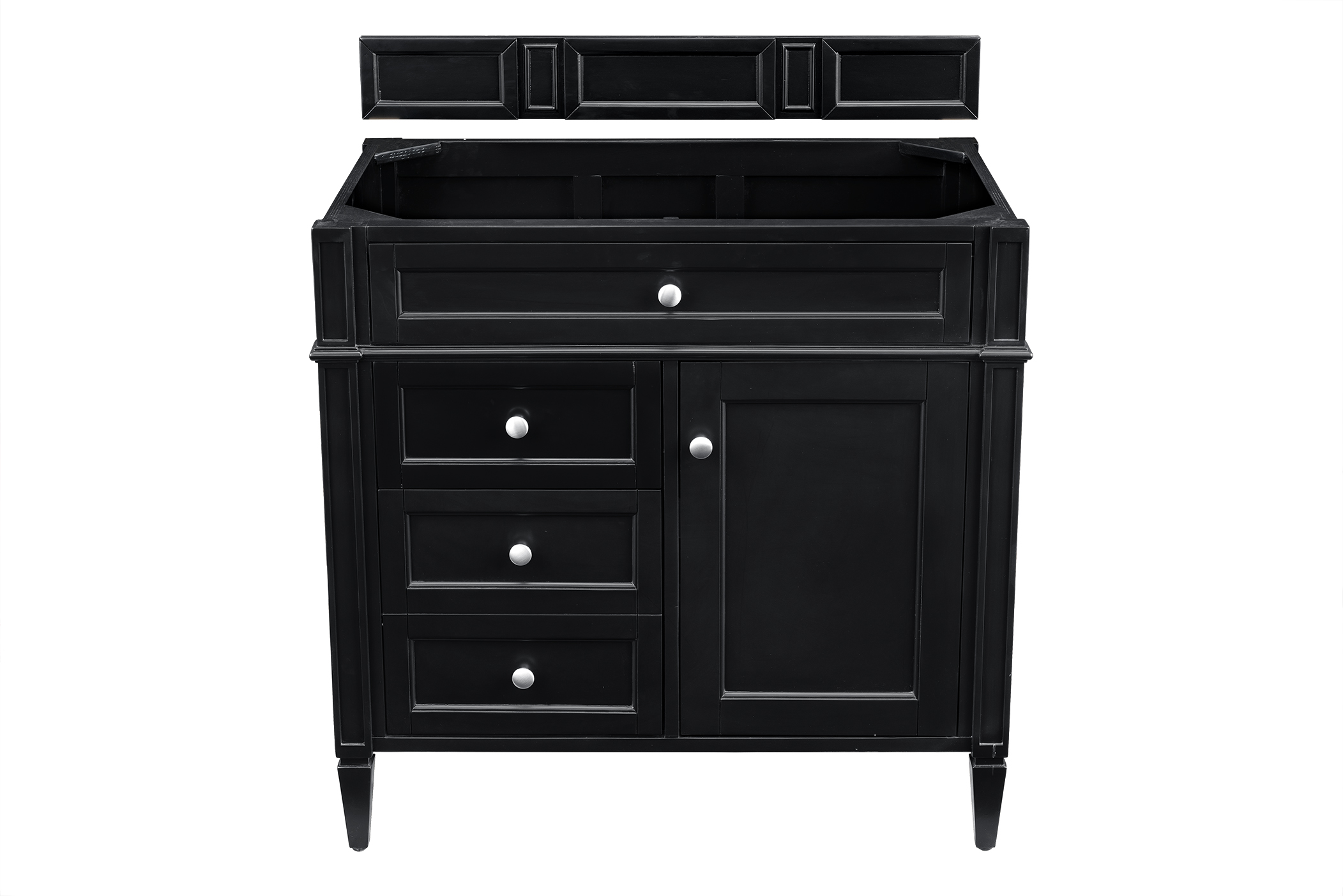 James Martin 650-V36-BKO Brittany 36" Black Onyx Single Vanity