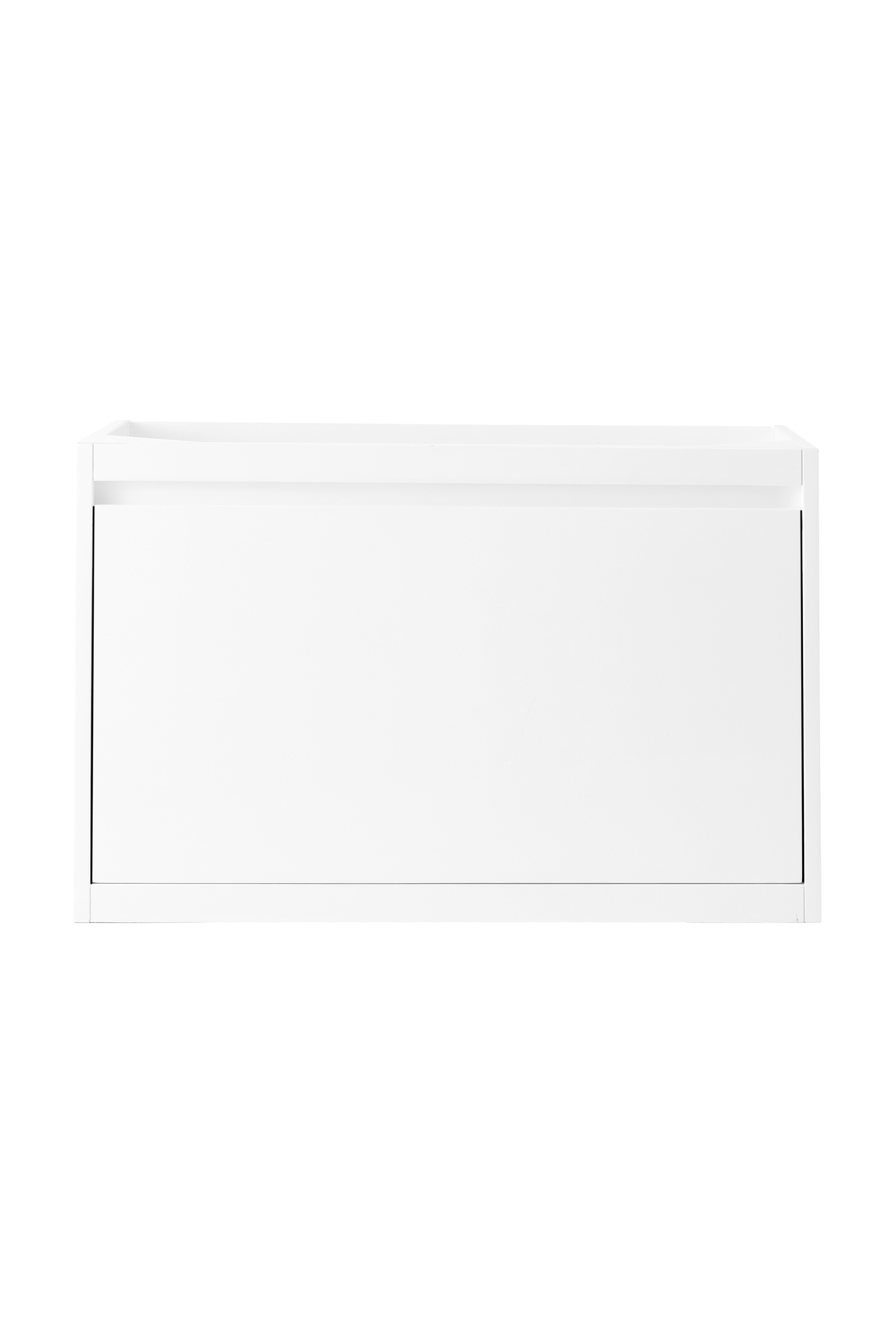 James Martin 801-V31.5-GW Milan 31.5" Single Vanity Cabinet, Glossy White