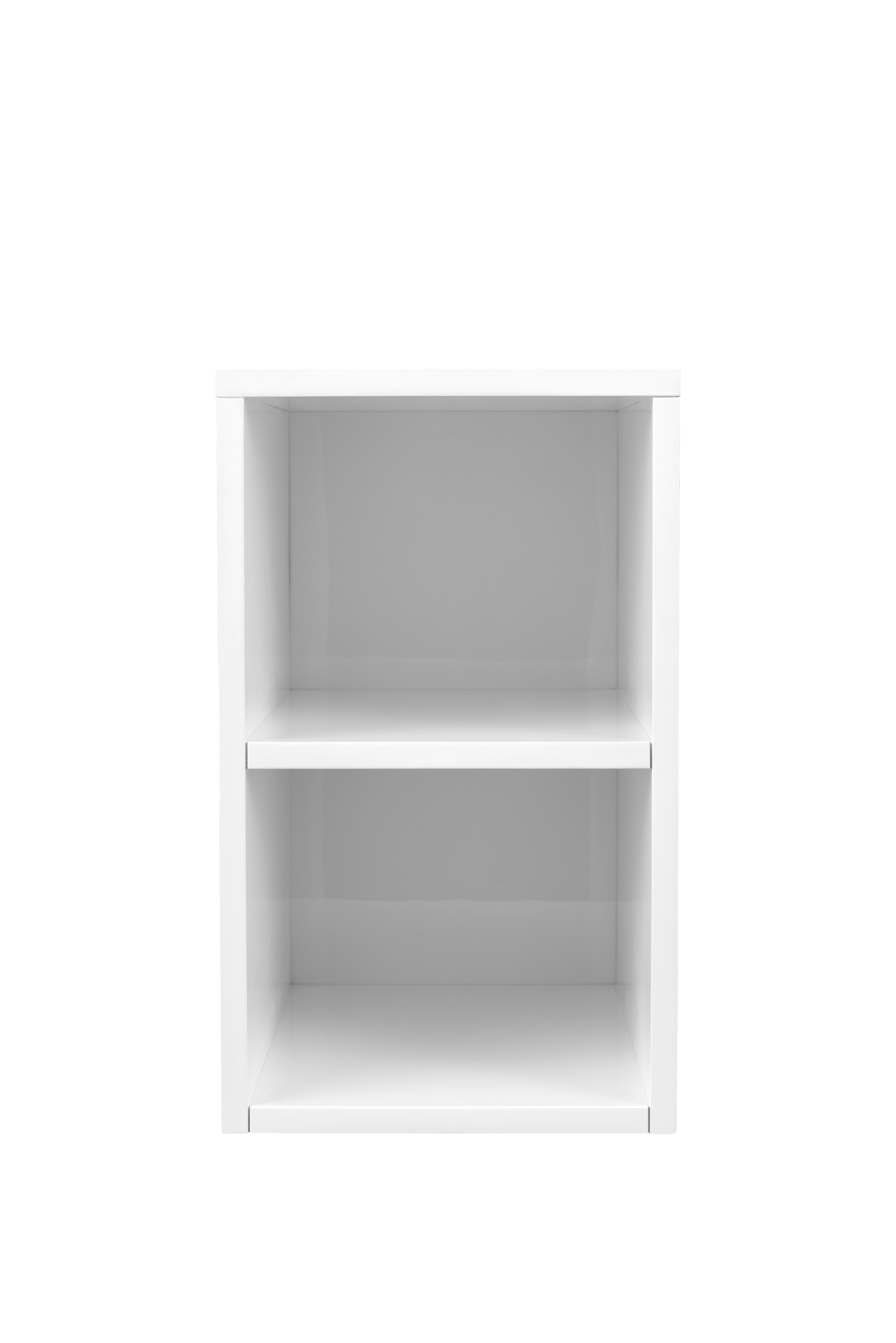 James Martin 803-SC1220-GW Milan 12" Storage Cabinet (Short), Glossy White