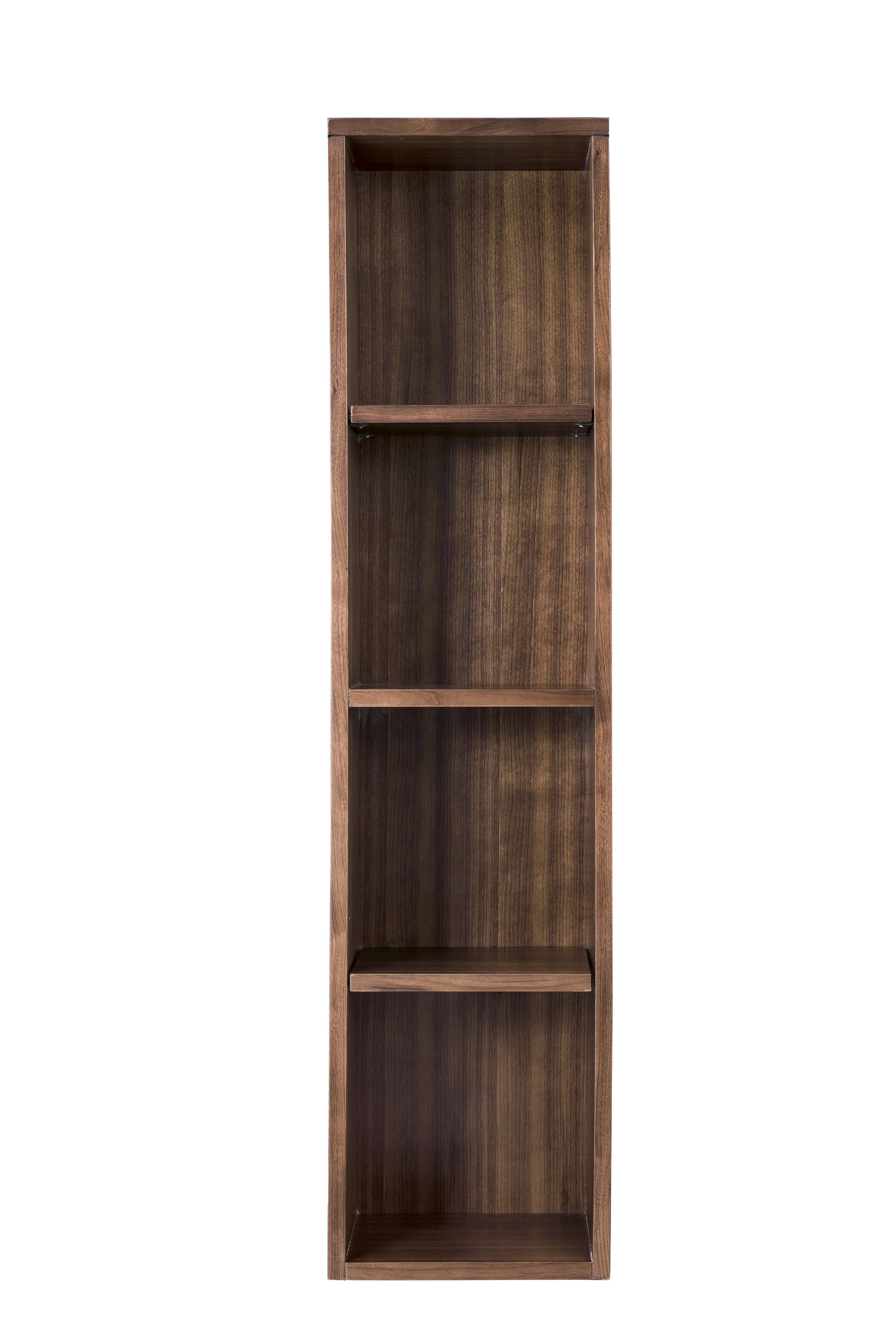 James Martin 803-SC1248-WLT Milan 12" Storage Cabinet (Tall), Mid Century Walnut