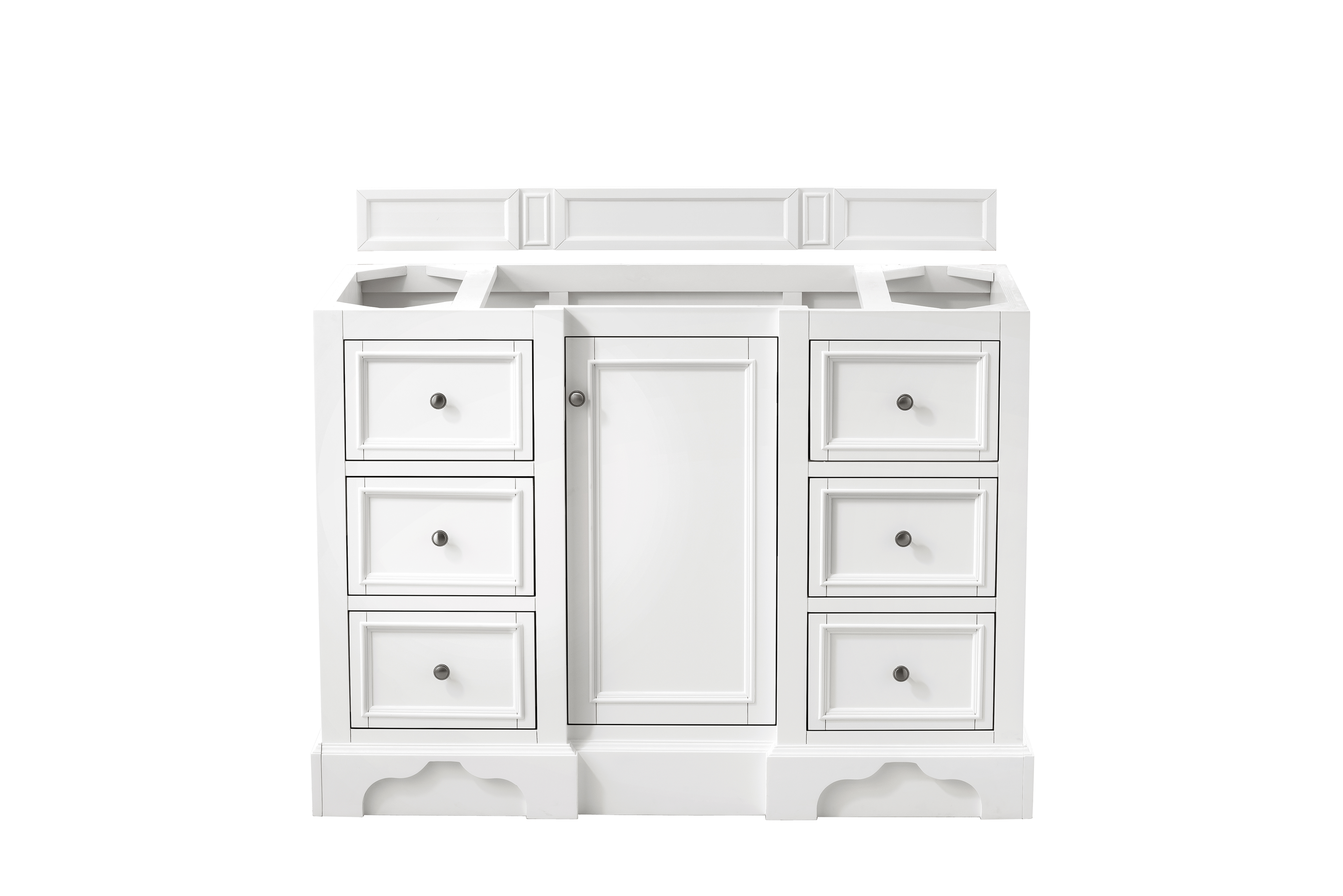 James Martin 825-V48-BW De Soto 48" Single Vanity, Bright White